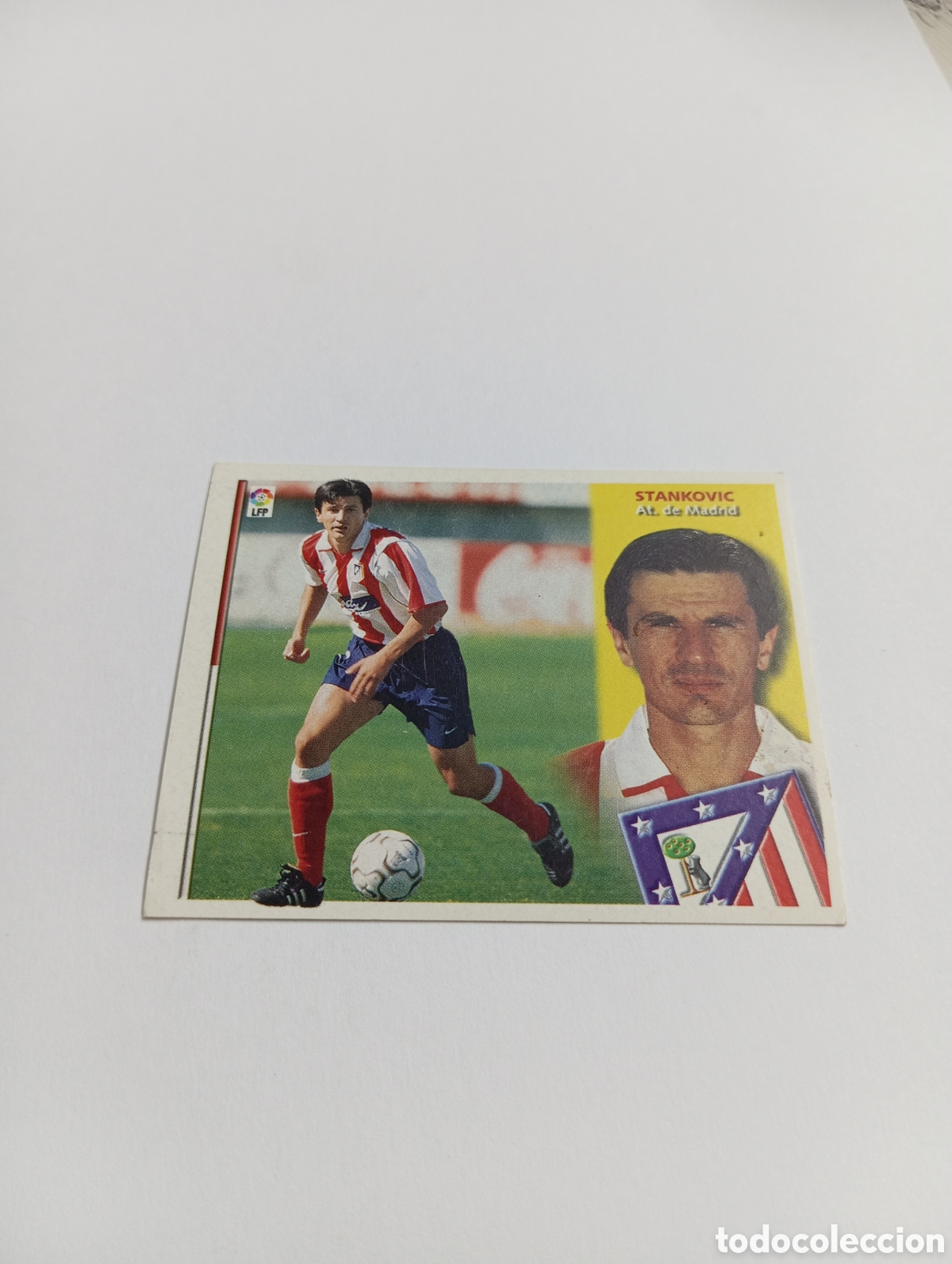 Cromos de F&uacute;tbol: STANKOVIC Atl&eacute;tico de Madrid LIGA ESTE 2002 2003 PANINI 02 03