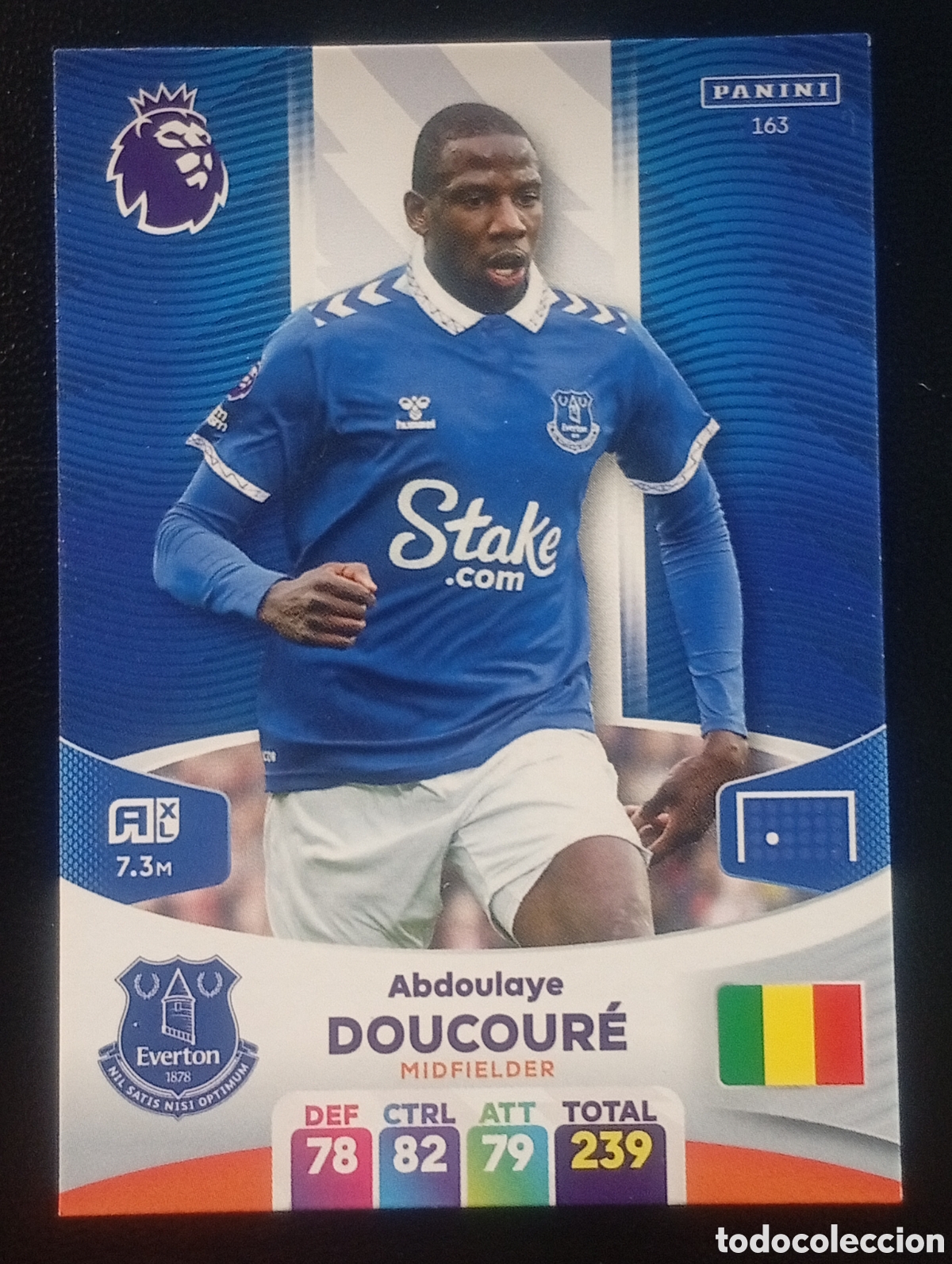 Cromos de F&uacute;tbol: 163 DOUCOURE EVERTON 2023 2024 ADRENALYN XL PREMIER LEAGUE PANINI CROMOS CARDS TOPPS