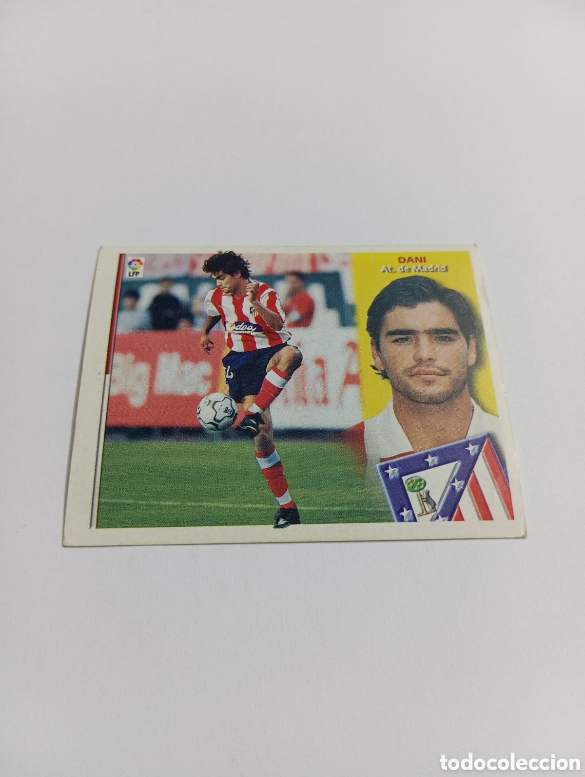 Cromos de F&uacute;tbol: DANI Atl&eacute;tico de Madrid LIGA ESTE 2002 2003 PANINI 02 03