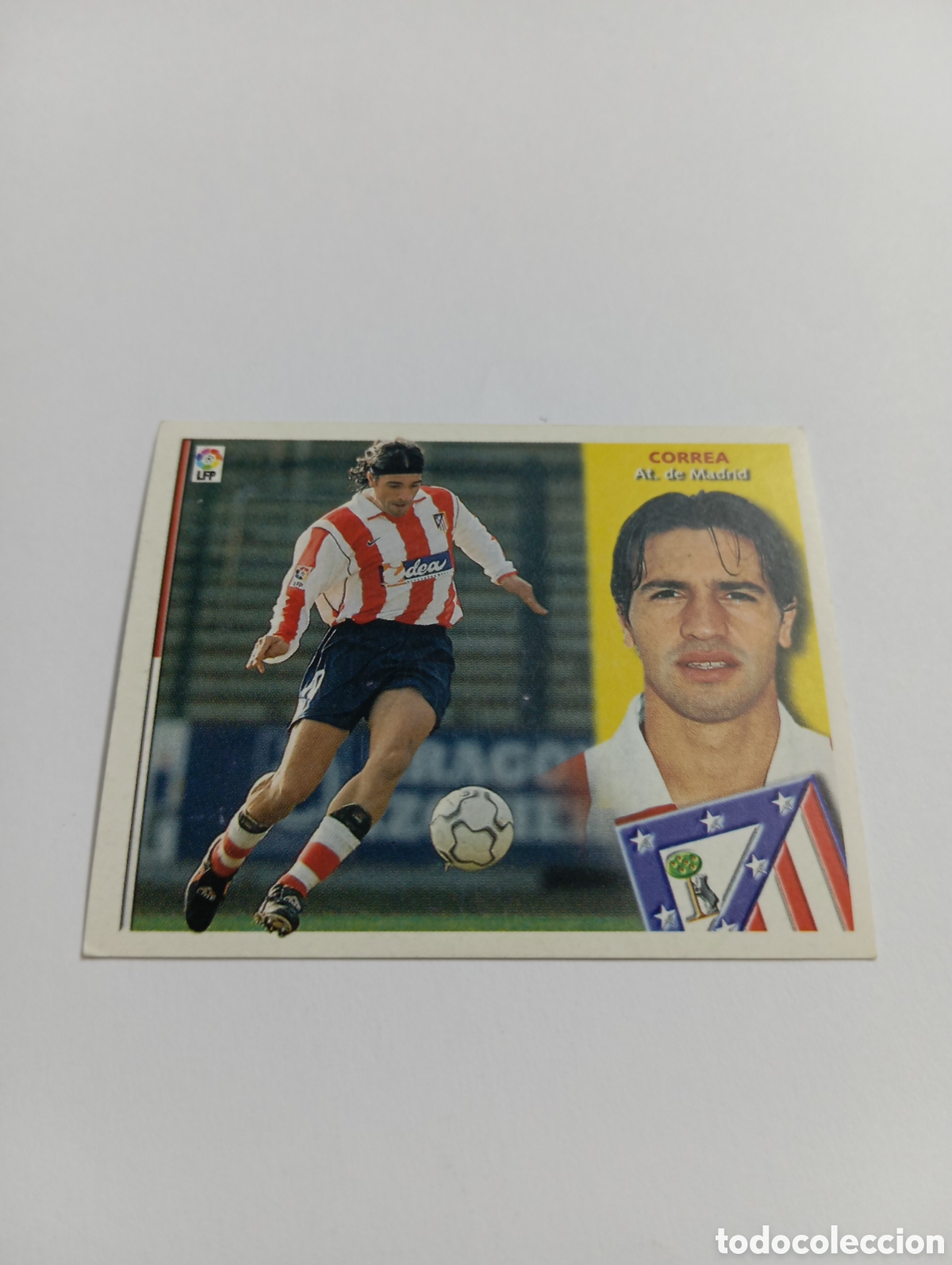 Cromos de F&uacute;tbol: CORREA Atl&eacute;tico de Madrid LIGA ESTE 2002 2003 PANINI 02 03