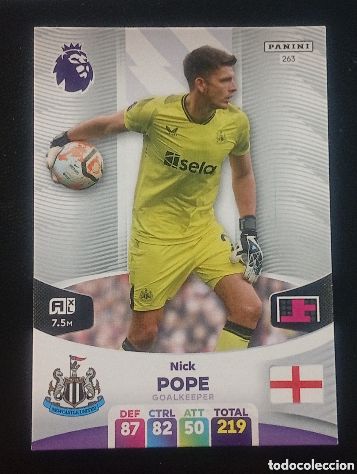 Cromos de F&uacute;tbol: 263 NICK POPE NEWCASTLE 2023 2024 ADRENALYN XL PREMIER LEAGUE PANINI CROMOS CARDS TOPPS