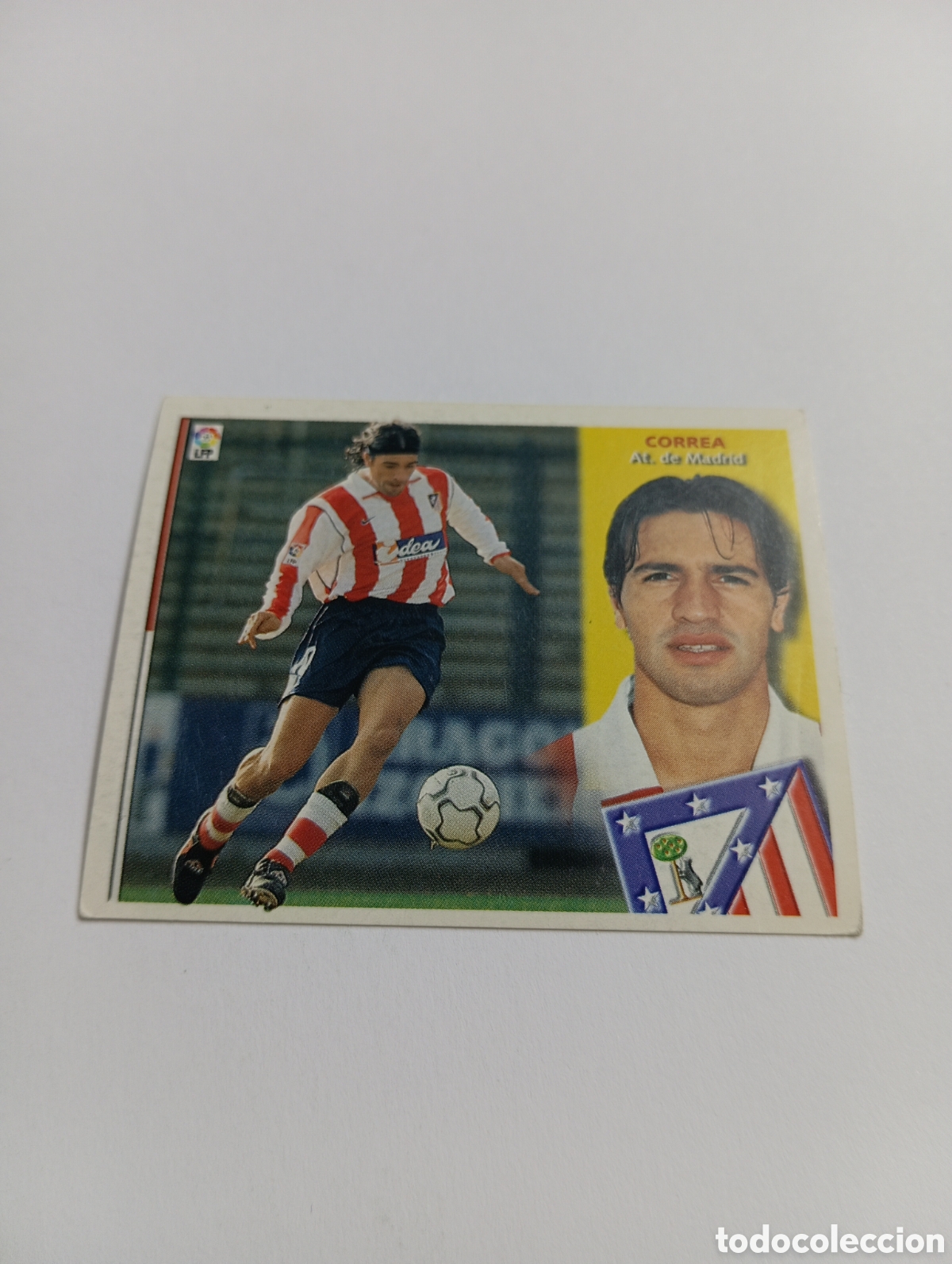 Cromos de F&uacute;tbol: CORREA Atl&eacute;tico de Madrid LIGA ESTE 2002 2003 PANINI 02 03