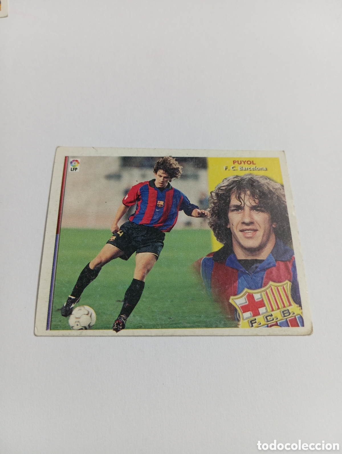 Cromos de F&uacute;tbol: PUYOL Barcelona LIGA ESTE 2002 2003 PANINI 02 03