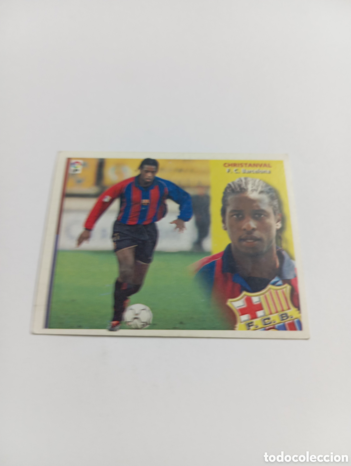 Cromos de F&uacute;tbol: CHRISTANVAL Barcelona LIGA ESTE 2002 2003 PANINI 02 03