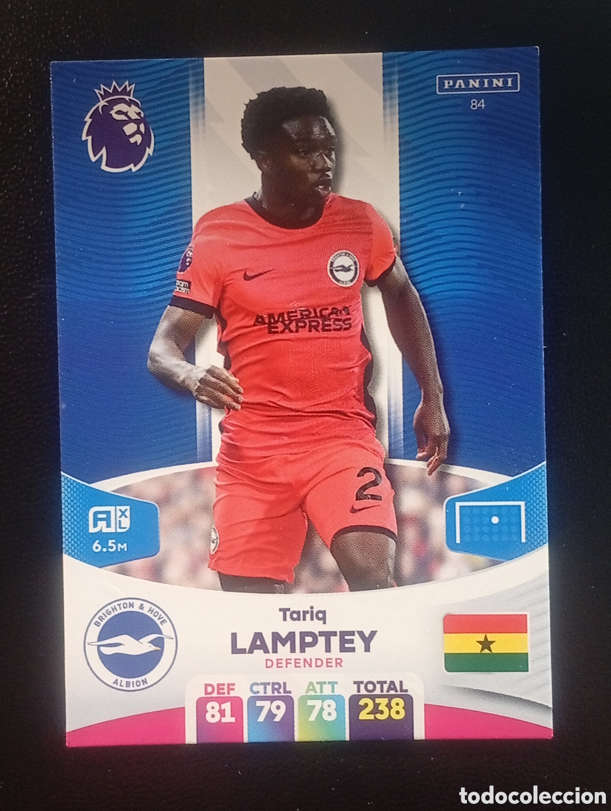 Cromos de F&uacute;tbol: 84 TARIQ LAMPTEY BRIGHTON 2023 2024 ADRENALYN XL PREMIER LEAGUE PANINI CROMOS CARDS TOPPS