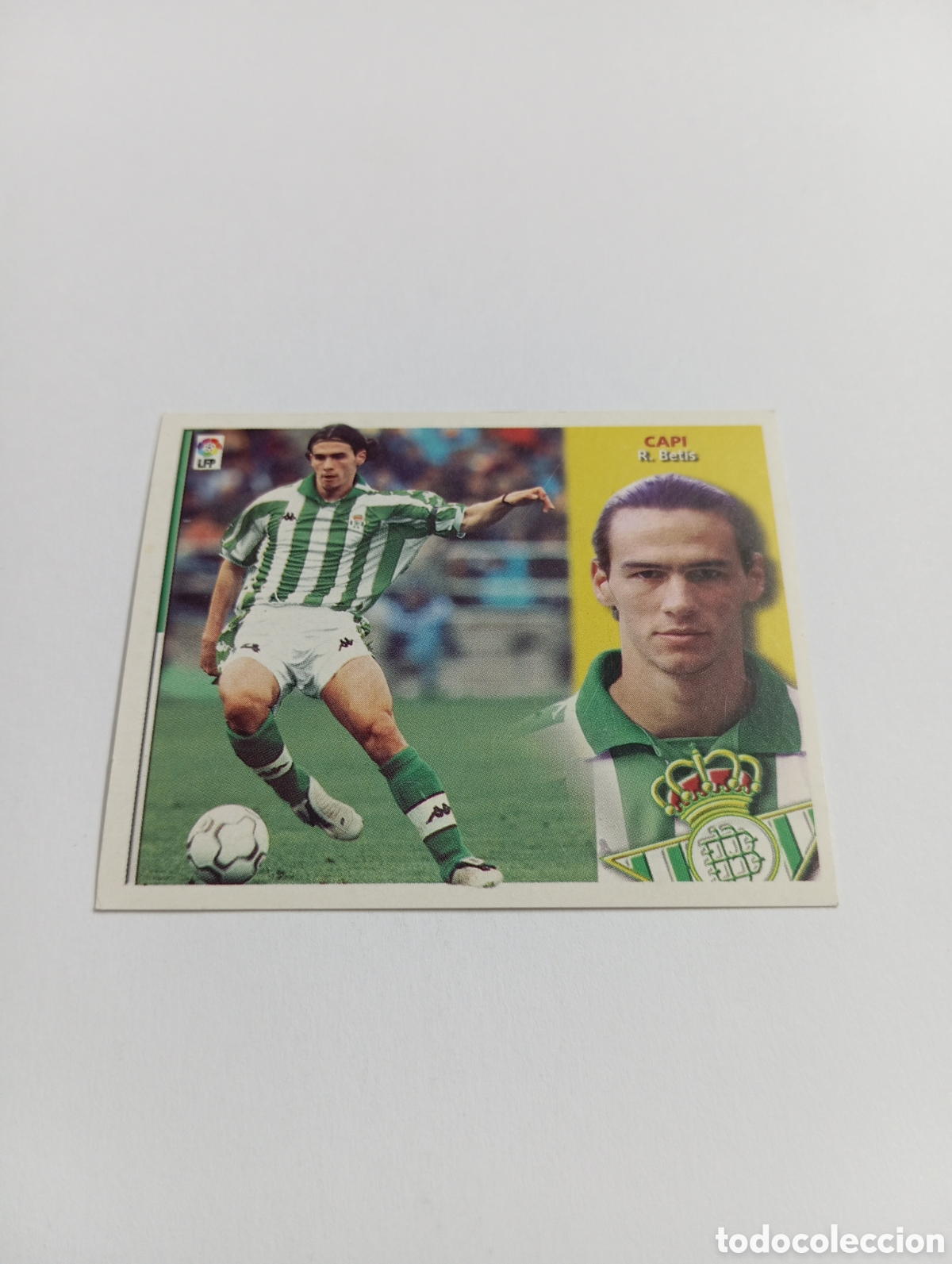 Cromos de F&uacute;tbol: CAPI Betis LIGA ESTE 2002 2003 PANINI 02 03