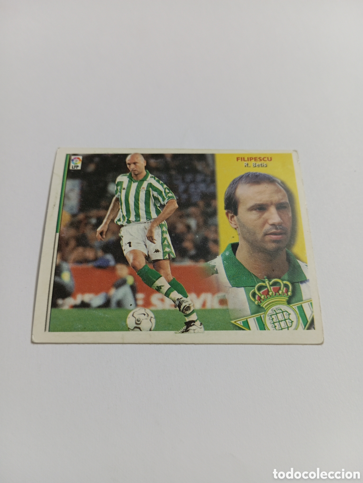 Cromos de F&uacute;tbol: FILIPESCU Betis LIGA ESTE 2002 2003 PANINI 02 03