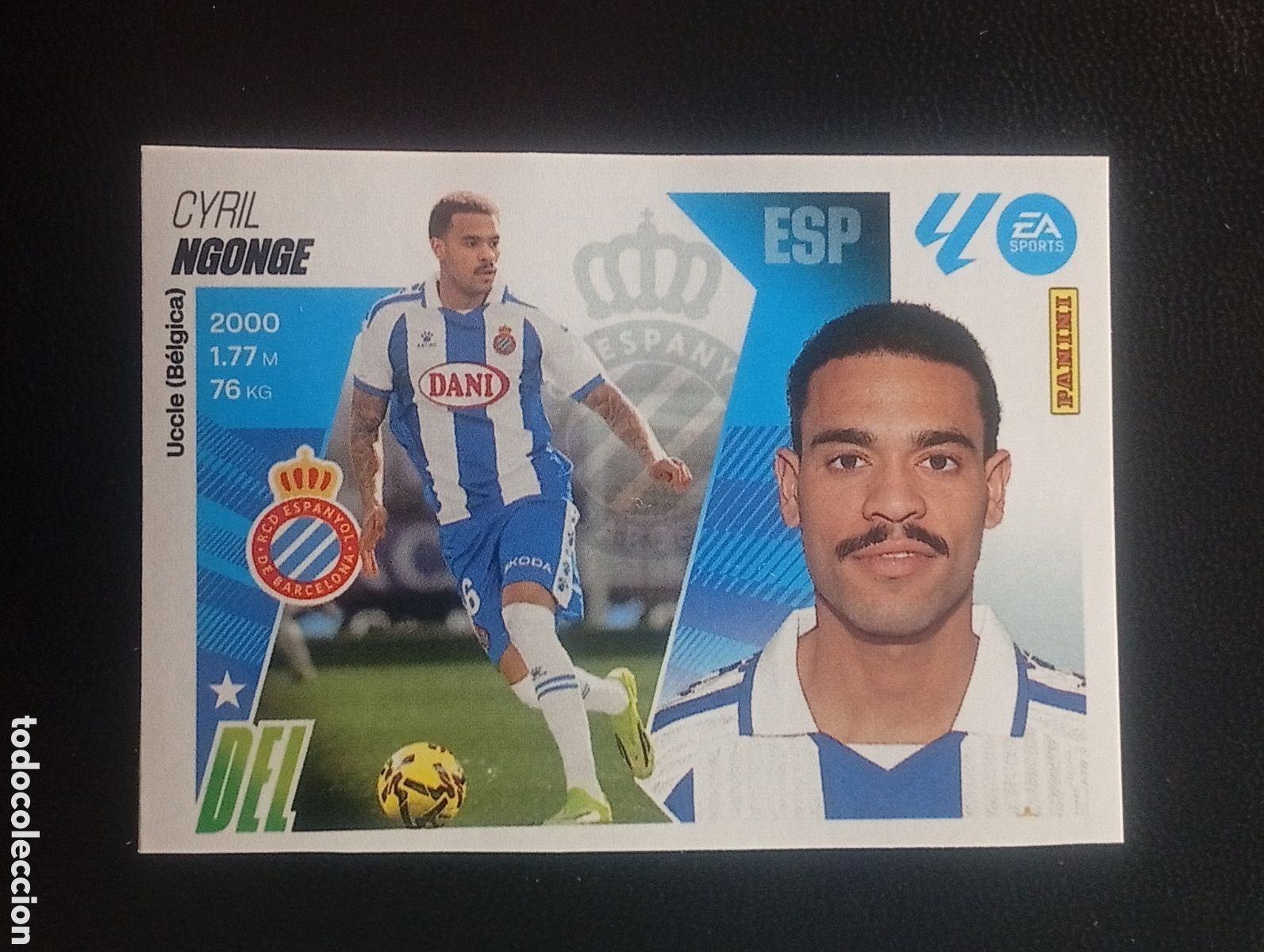 Cromos de F&uacute;tbol: 15 mercado invierno CYRIL NGONGE ESPANYOL LIGA ESTE 2025 2026 25 26 STICKER ACTUALIZACION TOPPS