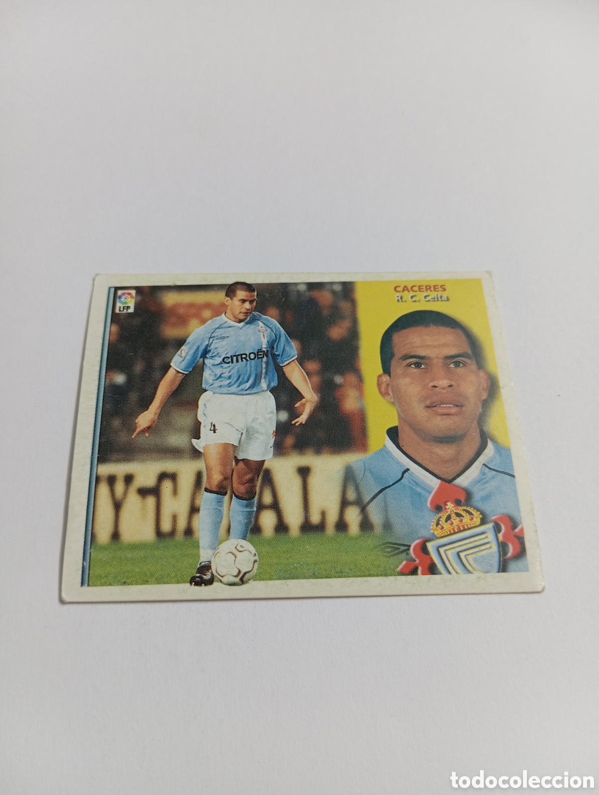 Cromos de F&uacute;tbol: C&Aacute;CERES Celta LIGA ESTE 2002 2003 PANINI 02 03