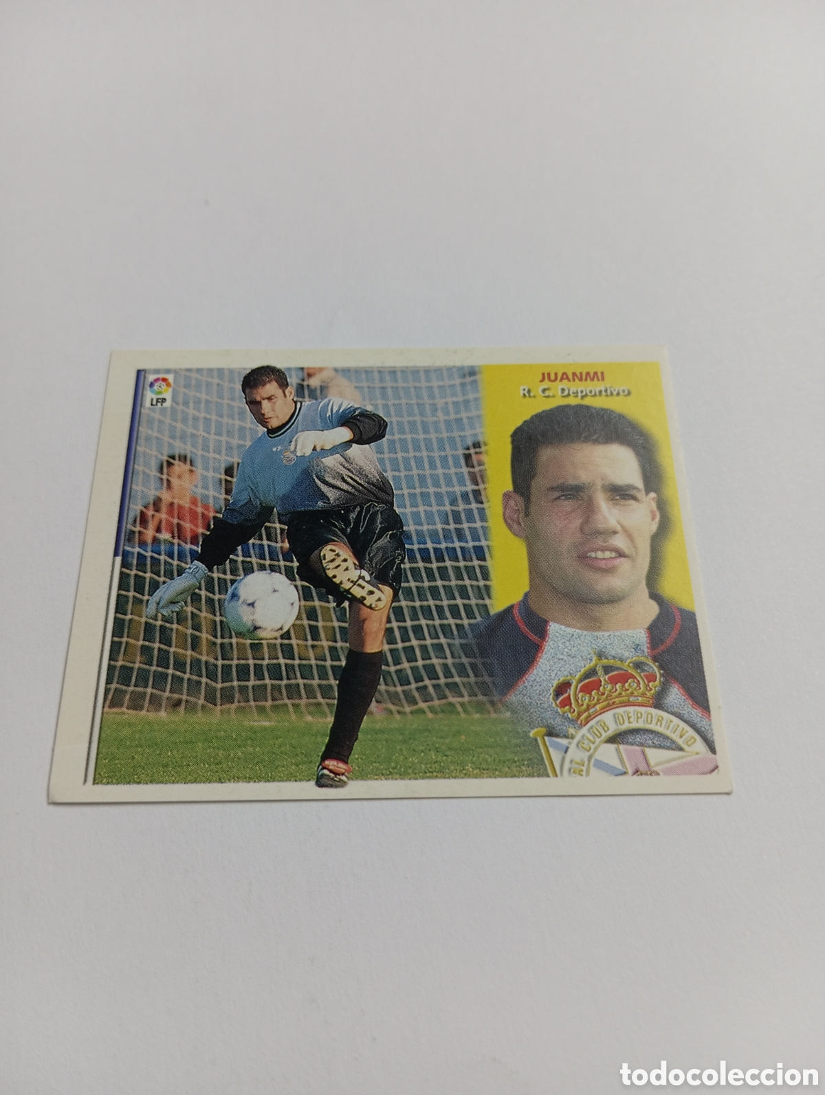 Cromos de F&uacute;tbol: JUANMI COLOCA Deportivo LIGA ESTE 2002 2003 PANINI 02 03