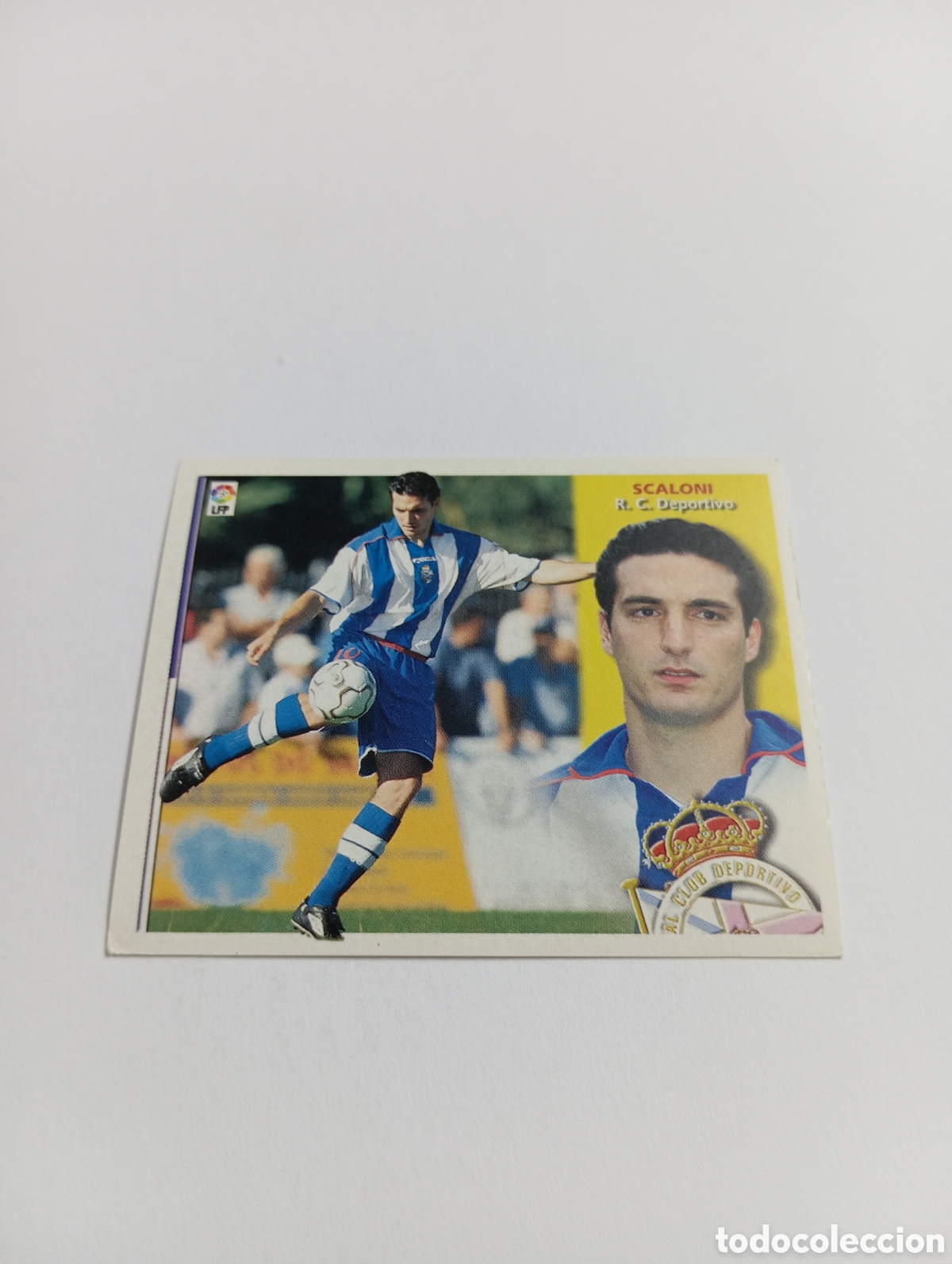 Cromos de F&uacute;tbol: SCALONI Deportivo LIGA ESTE 2002 2003 PANINI 02 03