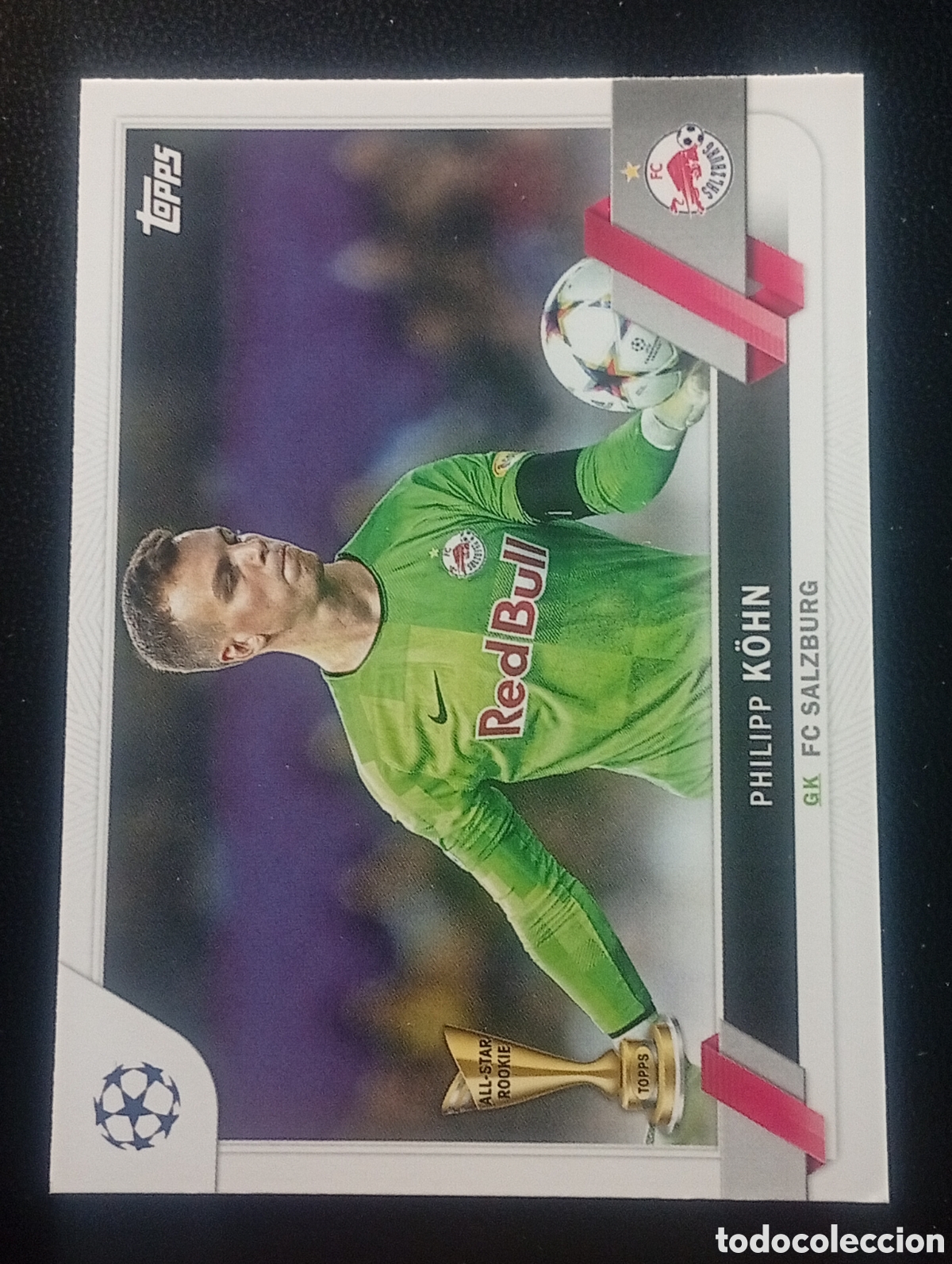 Cromos de F&uacute;tbol: 92 PHILIPP K&ouml;HN SALZBURG 2022 2023 22 24 TOPPS COMPETITIONS CROMOS CARDS PANINI MATCH