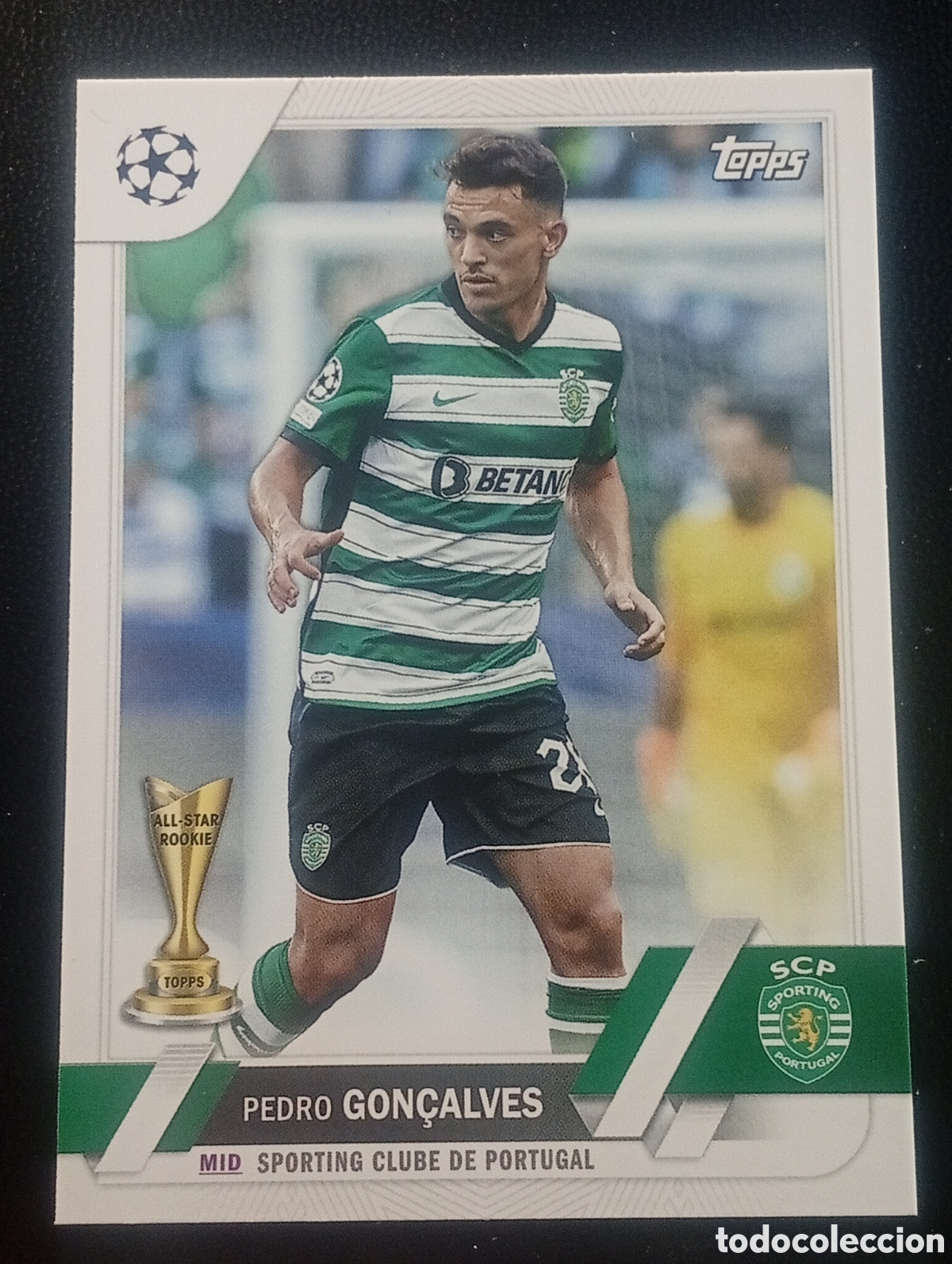 Cromos de F&uacute;tbol: 132 PEDRO GON&Ccedil;ALVES SPORTING PORTUGAL 2022 2023 22 24 TOPPS COMPETITIONS CROMOS CARDS PANINI MATCH