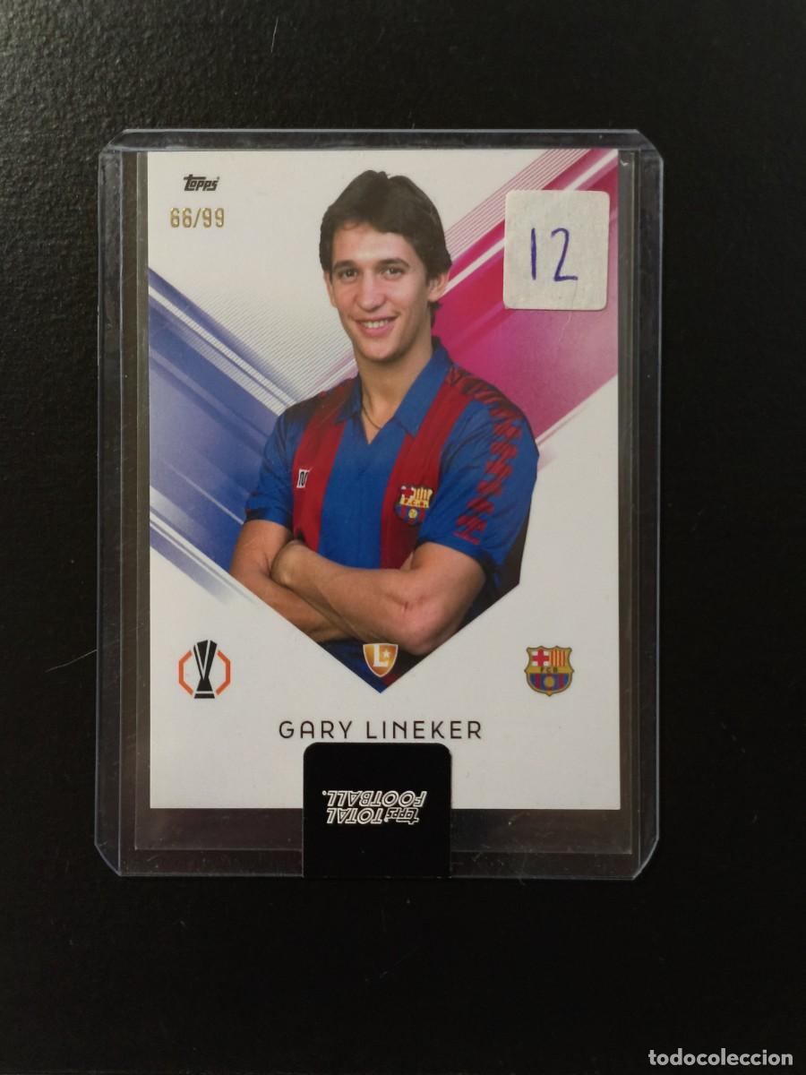 Figurine di Calcio: Gary Lineker 66/99 - Topps Total Football 2025/26 Base Set - FC Barcelona