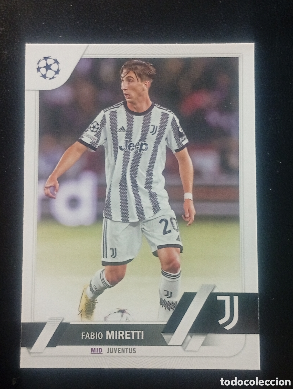 Cromos de F&uacute;tbol: 116 FABIO MORETTI JUVENTUS 2022 2023 22 24 TOPPS COMPETITIONS CROMOS CARDS PANINI MATCH