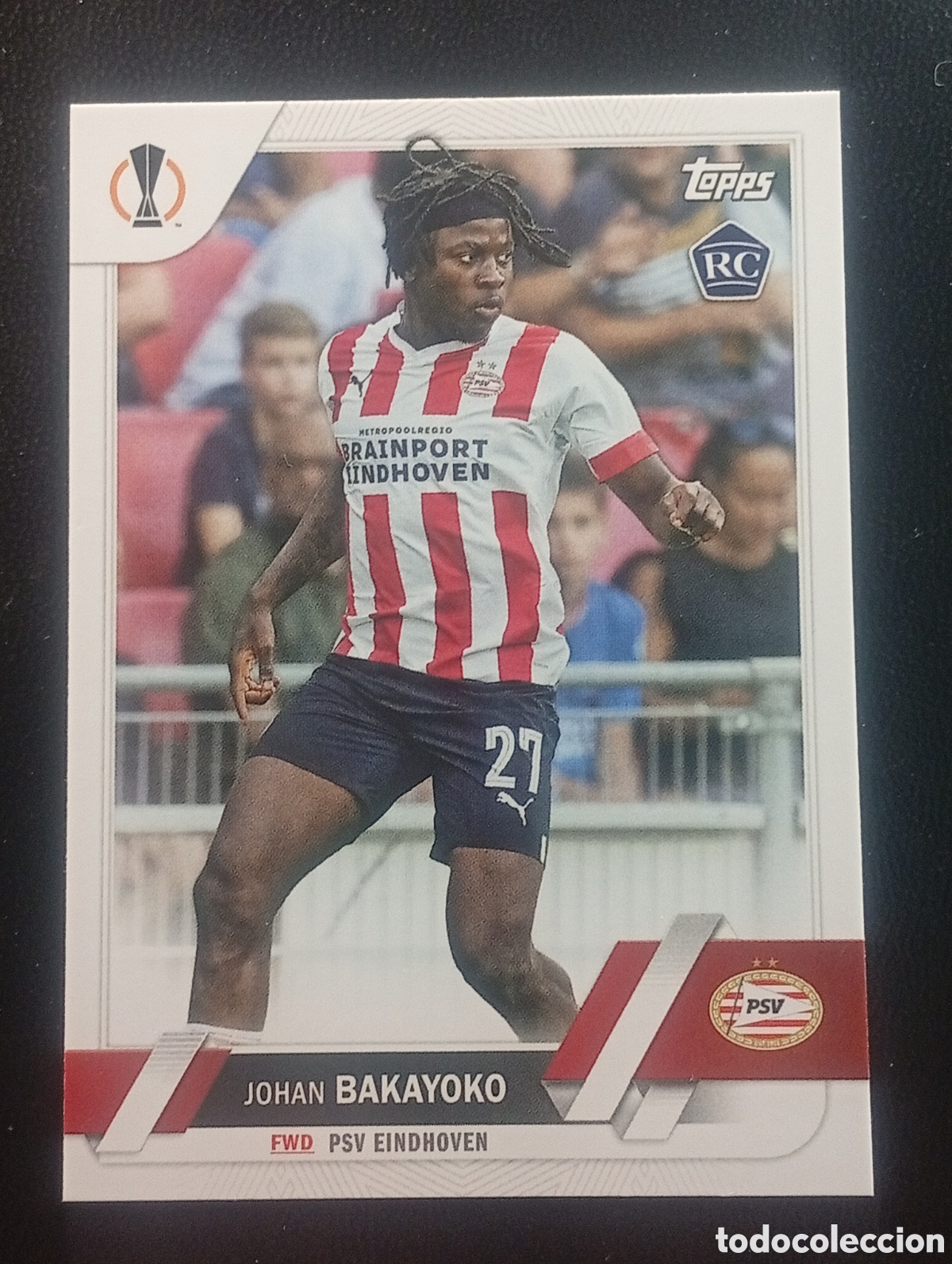 Cromos de F&uacute;tbol: 126 rookie BAKAYOKO PSV EINDHOVEN 2022 2023 22 24 TOPPS COMPETITIONS CROMOS CARDS PANINI MATCH