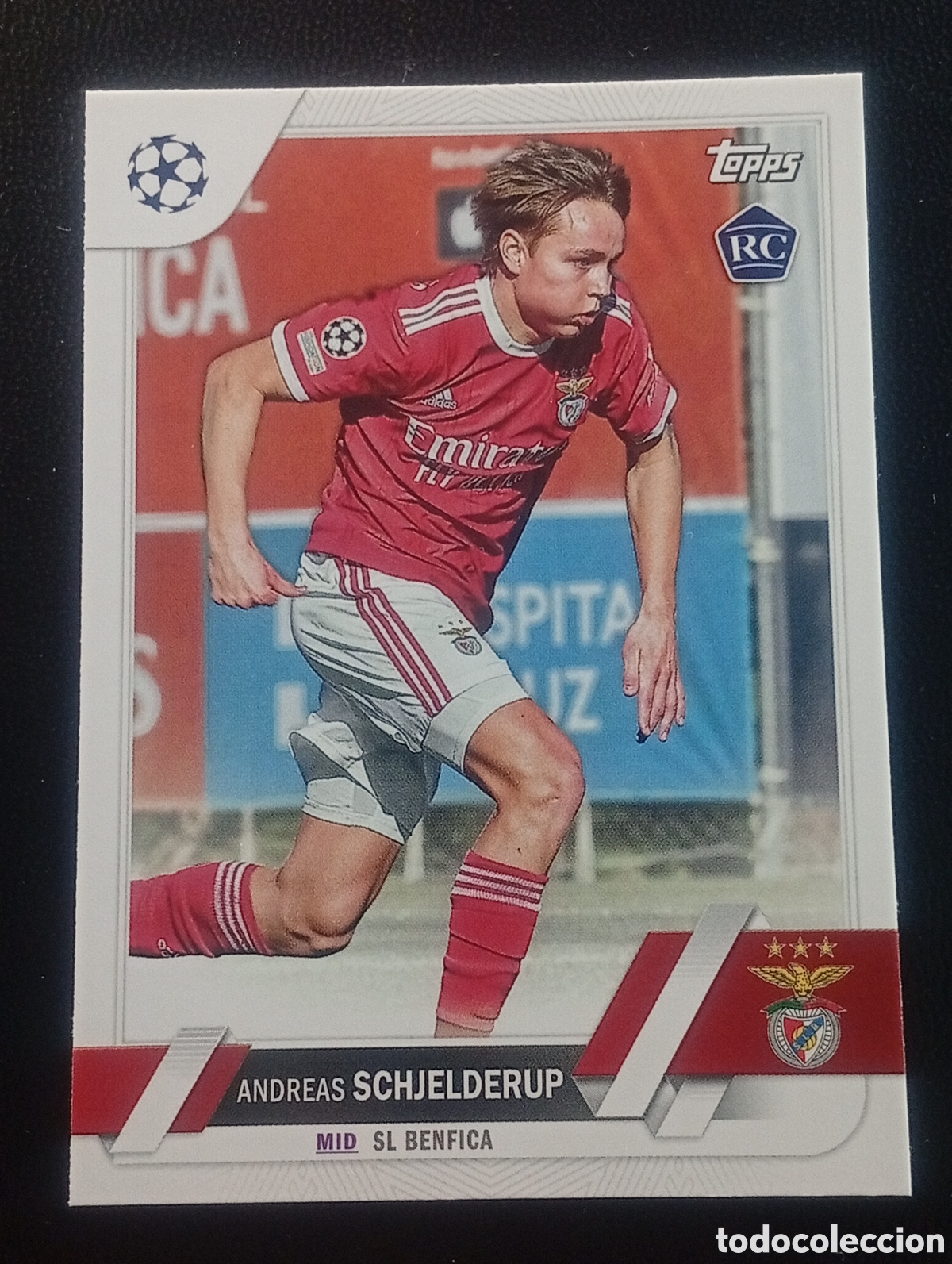 Cromos de F&uacute;tbol: 170 rookie SCHJELDERUP BENFICA 2022 2023 22 24 TOPPS COMPETITIONS CROMOS CARDS PANINI MATCH