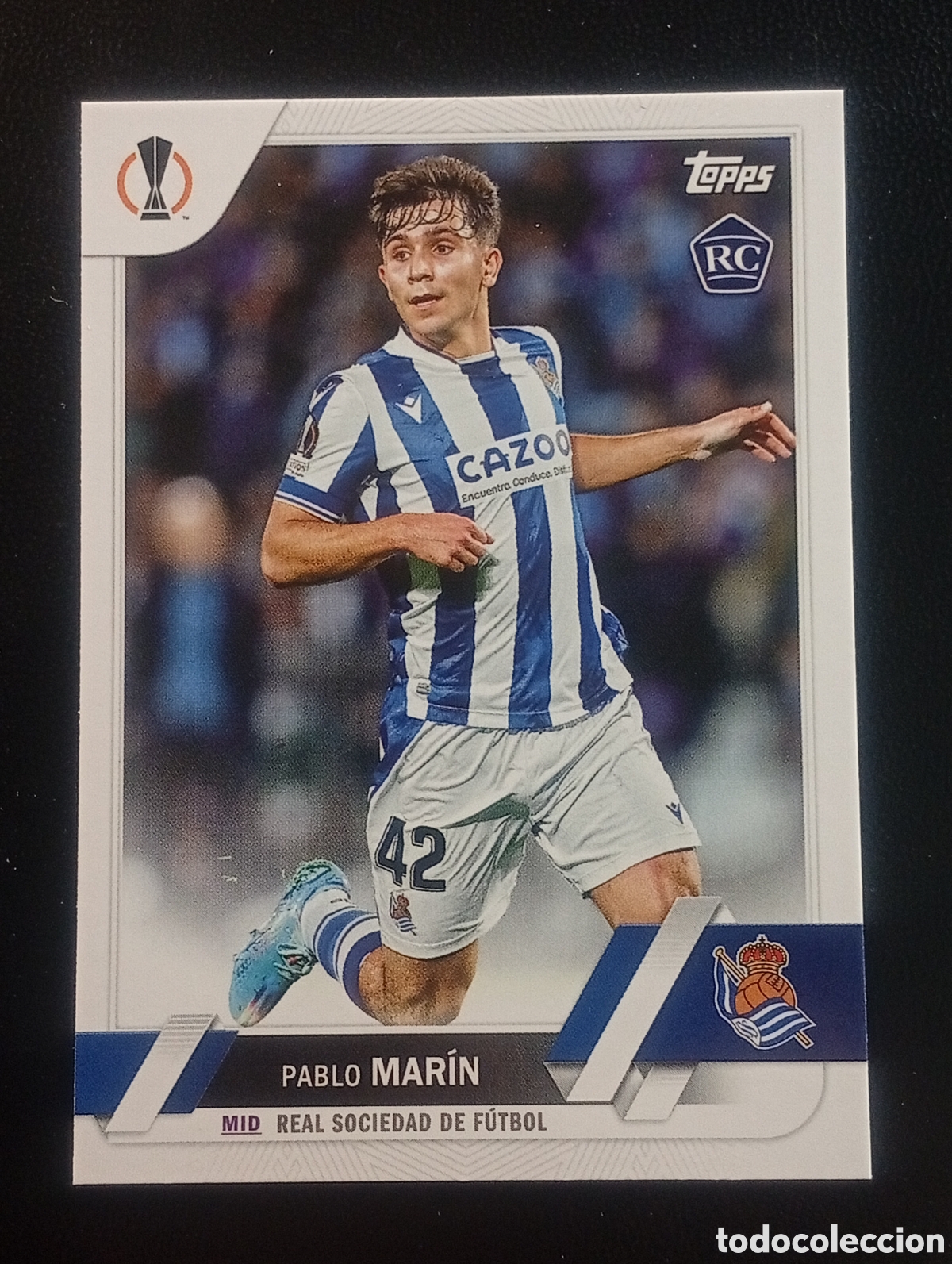 Cromos de F&uacute;tbol: 145 rookie PABLO MARIN REAL SOCIEDAD 2022 2023 22 24 TOPPS COMPETITIONS CROMOS CARDS PANINI MATCH