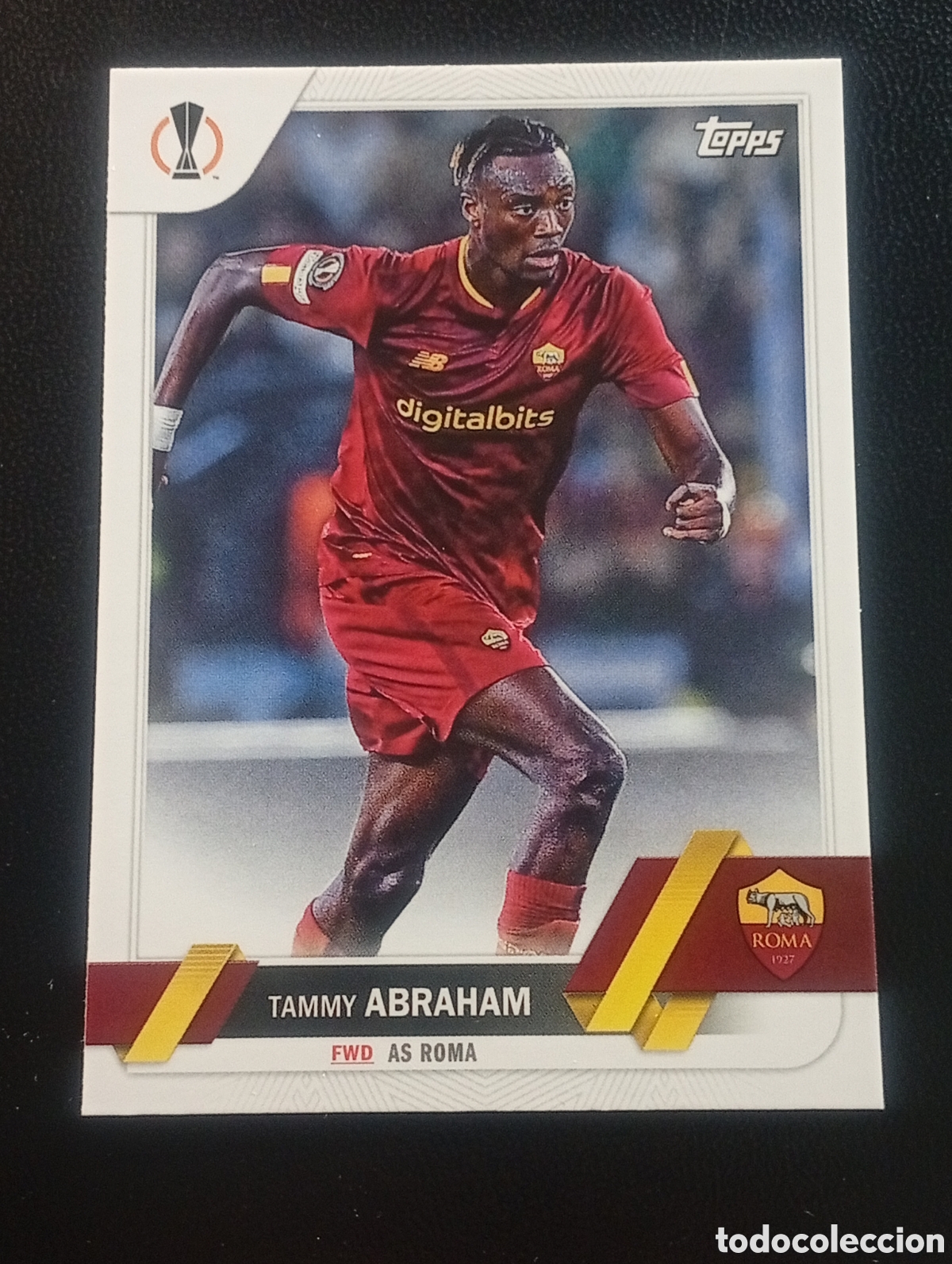 Cromos de F&uacute;tbol: 105 TAMMY ABRAHAM ROMA 2022 2023 22 23 TOPPS COMPETITIONS CROMOS CARDS PANINI MATCH