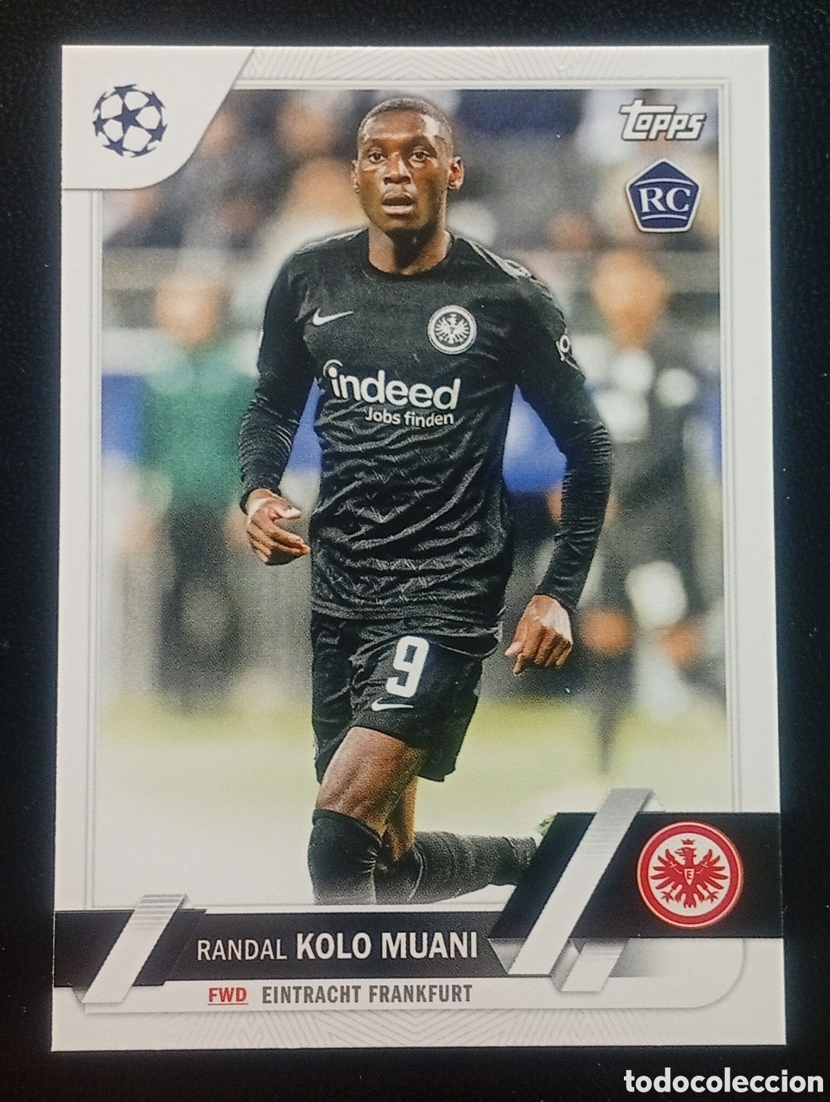Cromos de F&uacute;tbol: 149 rookie KOLO MUANI EINTRACH 2022 2023 22 23 TOPPS COMPETITIONS CROMOS CARDS PANINI MATCH