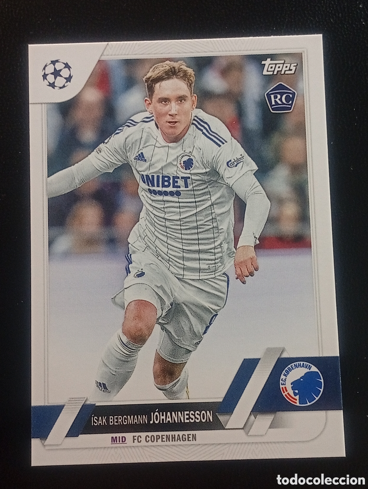 Cromos de F&uacute;tbol: 189 rookie JOHANNESSON COPENHAGUE 2022 2023 22 23 TOPPS COMPETITIONS CROMOS CARDS PANINI MATCH