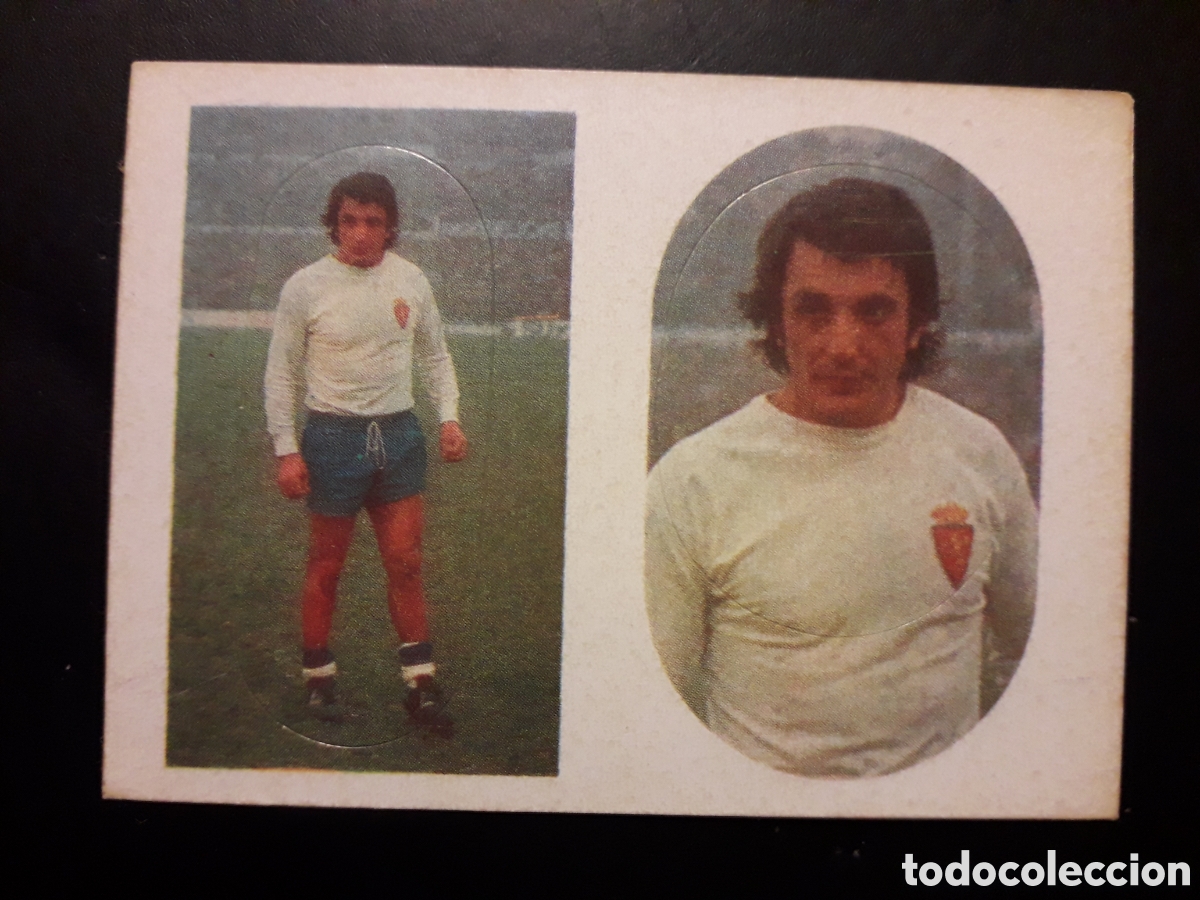 Cromos de F&uacute;tbol: RUBIAL ZARAGOZA ED MAGA 1975 1976 75 76 N&deg; 214 Y 225 SIN PEGAR, PEDIDO M&Iacute;NIMO 3&euro;