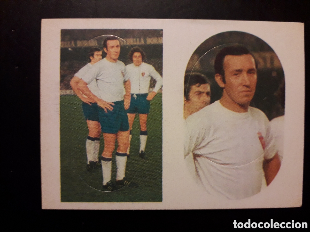 Cromos de F&uacute;tbol: GONZ&Aacute;LEZ ZARAGOZA ED MAGA 1975 1976 75 76 N&deg; 206 Y 217 SIN PEGAR, PEDIDO M&Iacute;NIMO 3&euro;