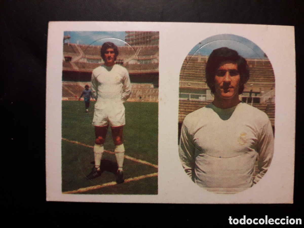 Cromos de F&uacute;tbol: BENITO REAL MADRID ED MAGA 1975 1976 N&deg; 37 Y 48 SIN PEGAR, PEDIDO M&Iacute;NIMO 3&euro;