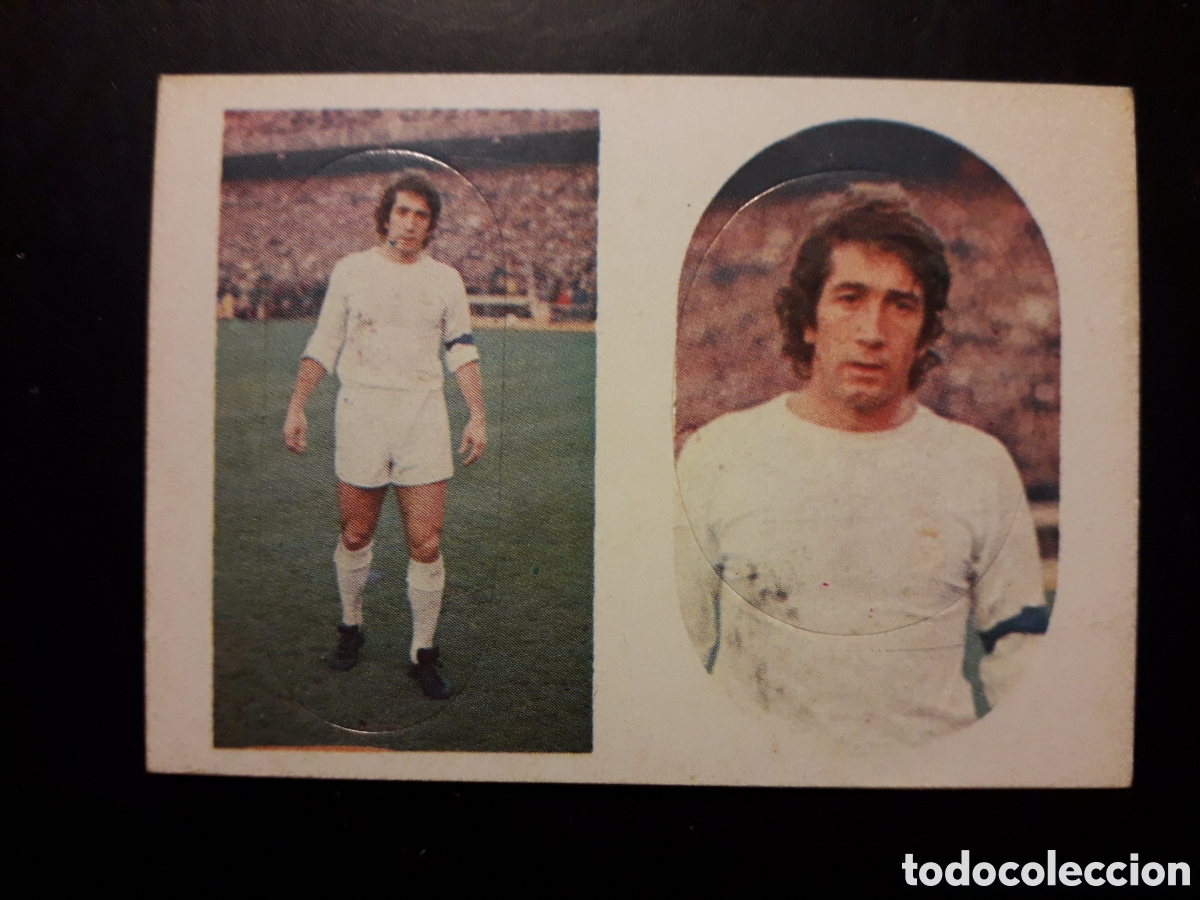 Cromos de F&uacute;tbol: BENITO REAL MADRID ED MAGA 1975 1976 N&deg; 35 Y 46 SIN PEGAR, PEDIDO M&Iacute;NIMO 3&euro;