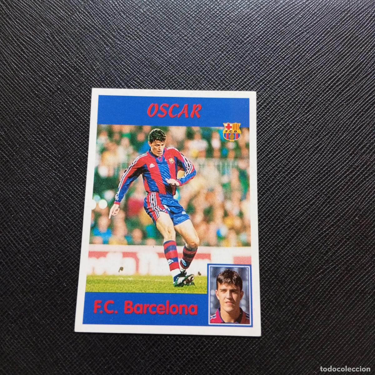 Cromos de F&uacute;tbol: 24A 24 OSCAR BARCELONA PANINI 1997 1998 CROMO FUTBOL 97 98 - SIN PEGAR - A158 PG496 B