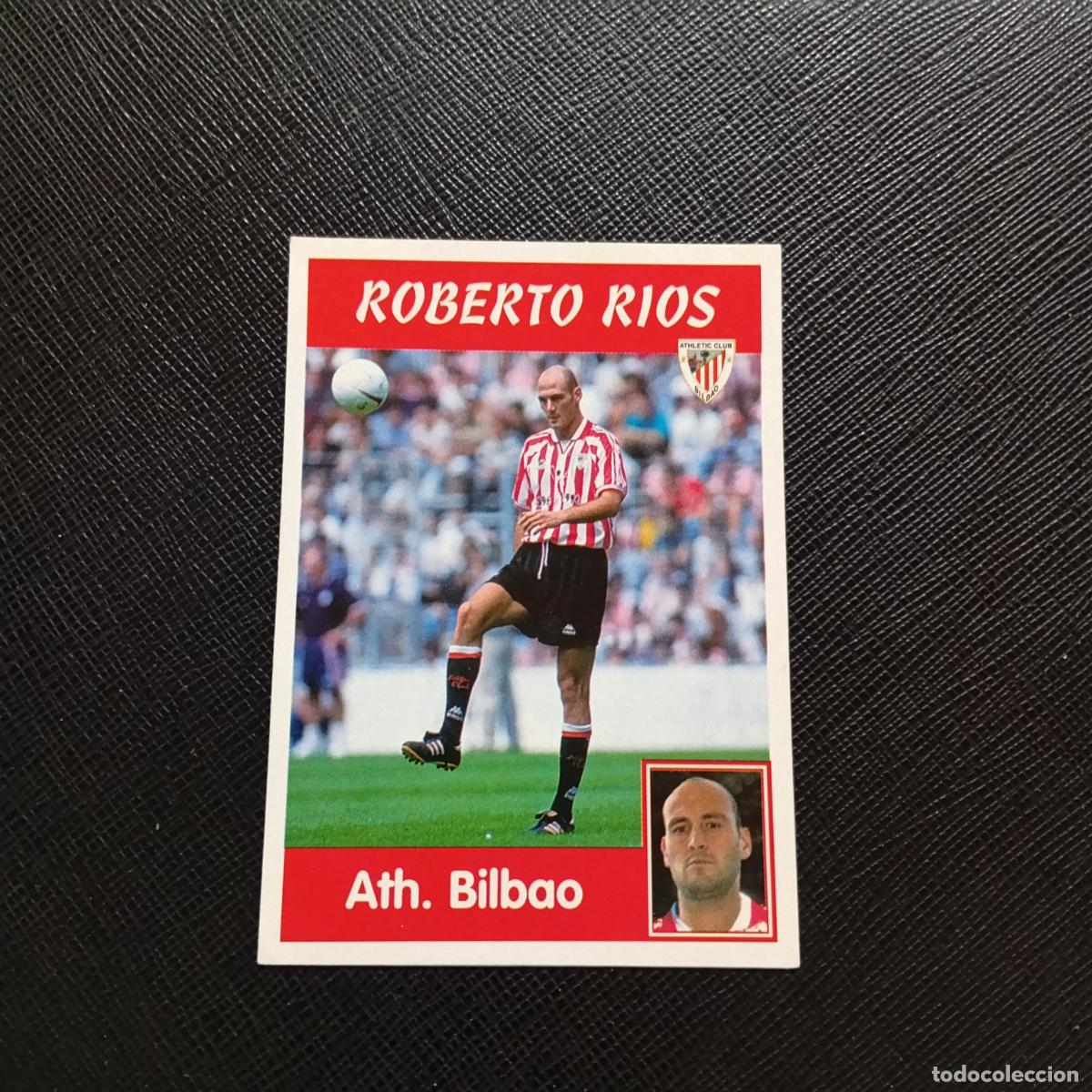 Cromos de F&uacute;tbol: 86 ROBERTO RIOS BILBAO PANINI 1997 1998 CROMO FUTBOL 97 98 - SIN PEGAR - A158 PG487 B