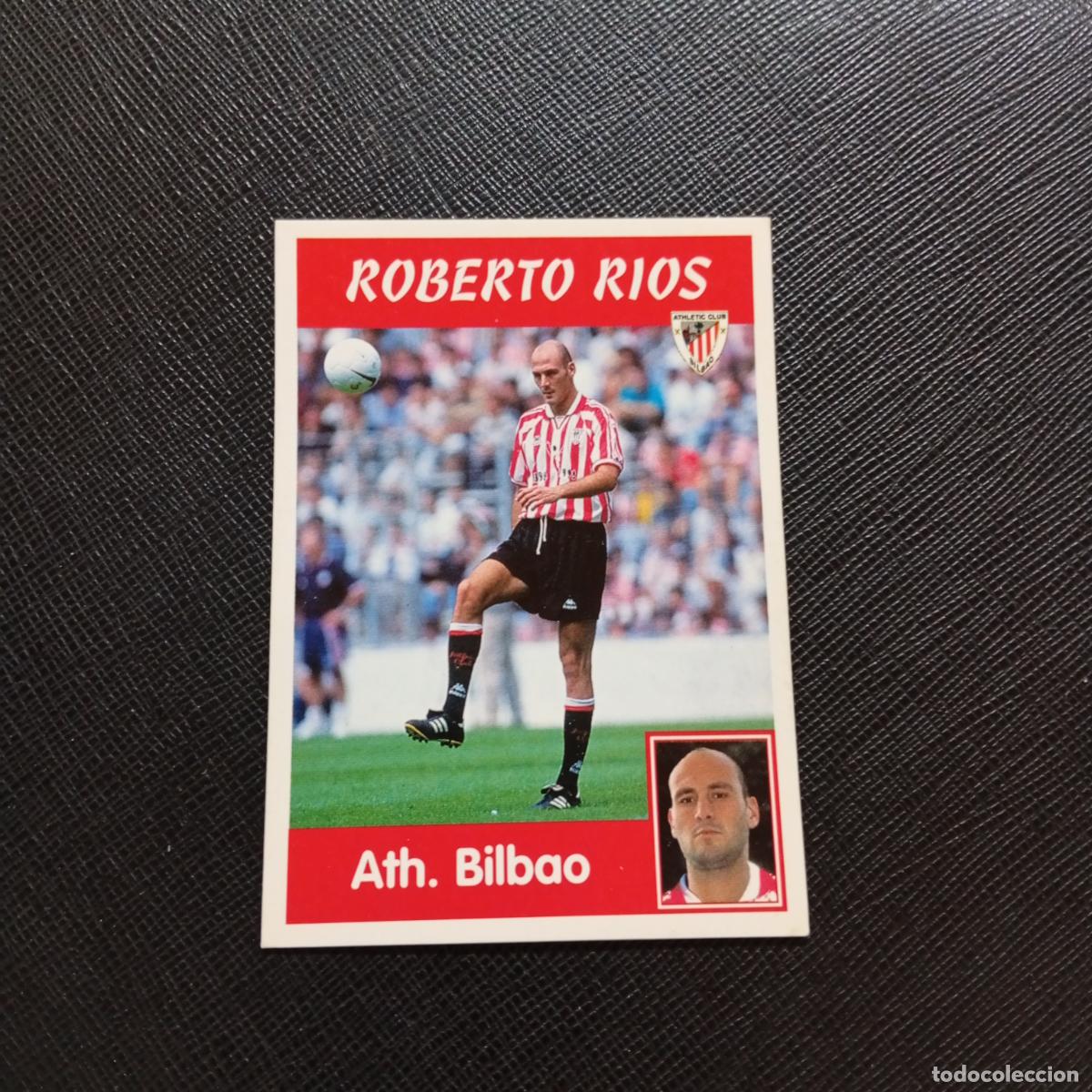 Cromos de F&uacute;tbol: 86 ROBERTO RIOS BILBAO PANINI 1997 1998 CROMO FUTBOL 97 98 - SIN PEGAR - A158 PG487