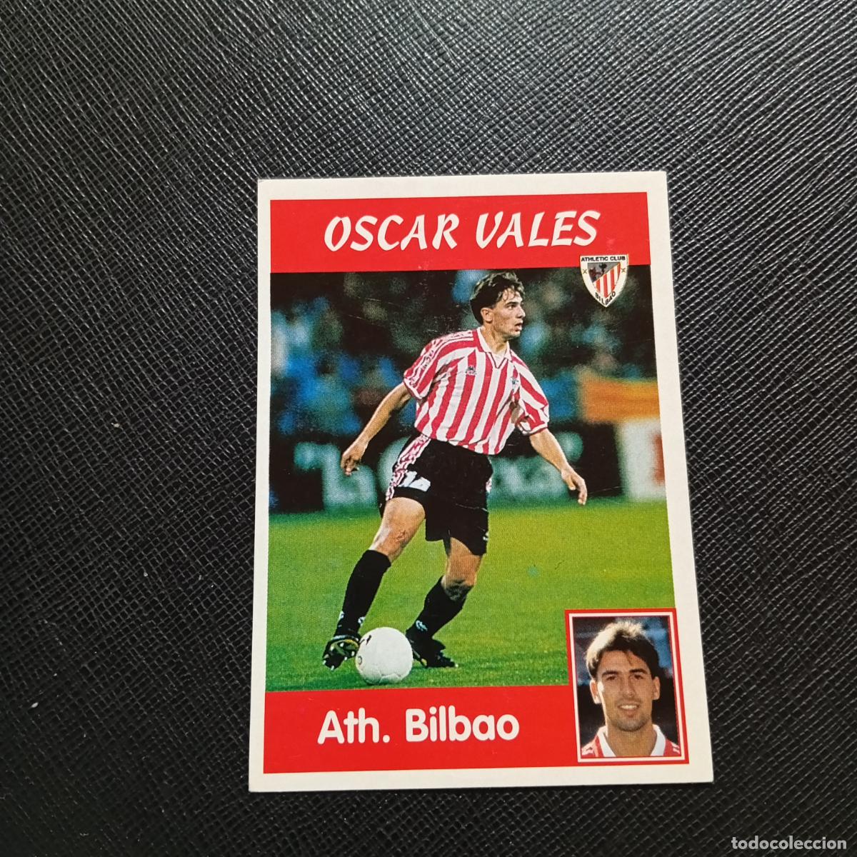 Cromos de F&uacute;tbol: 82 OSCAR VALES BILBAO PANINI 1997 1998 CROMO FUTBOL 97 98 - SIN PEGAR - A158 PG487 B