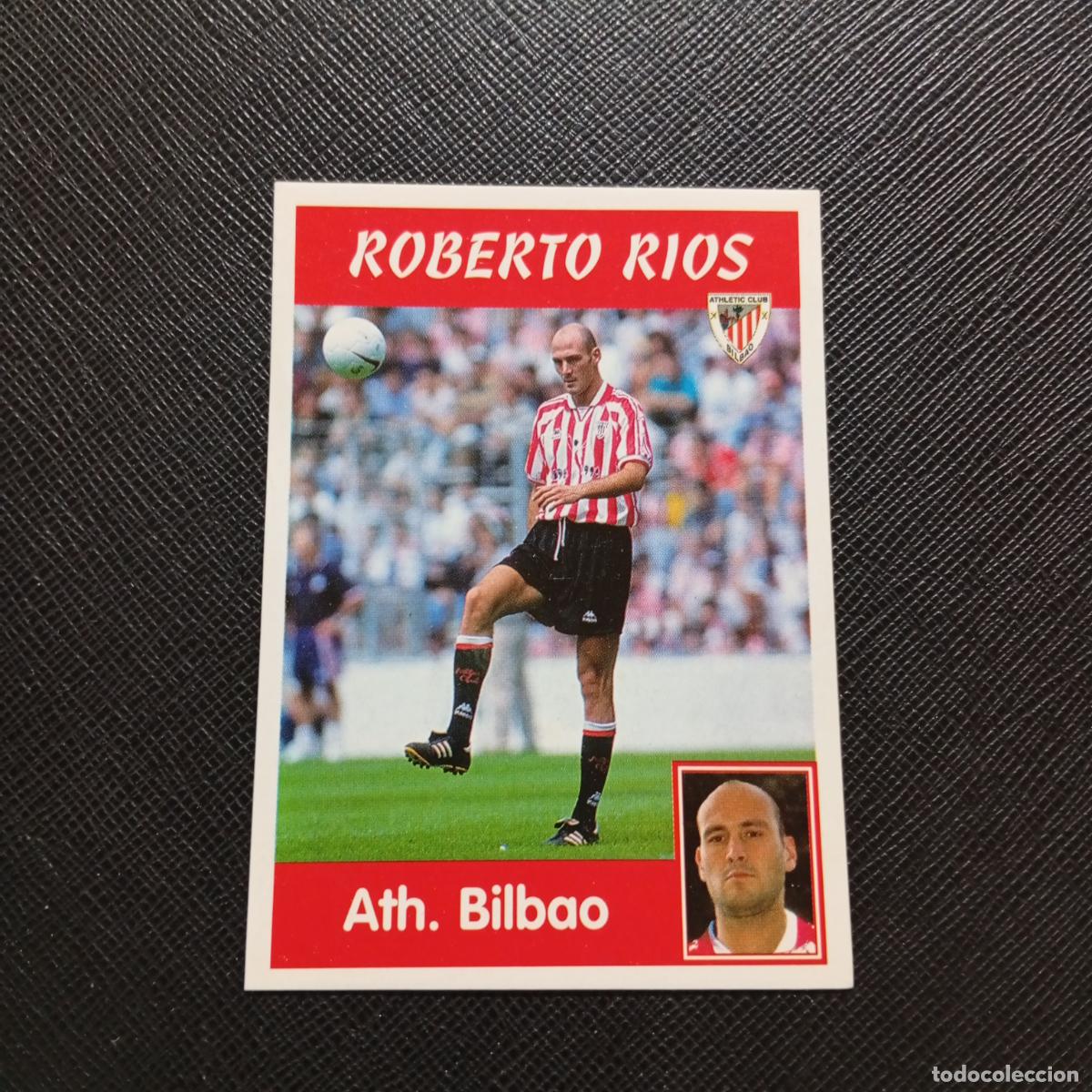 Cromos de F&uacute;tbol: 86 ROBERTO RIOS BILBAO PANINI 1997 1998 CROMO FUTBOL 97 98 - SIN PEGAR - A158 PG496