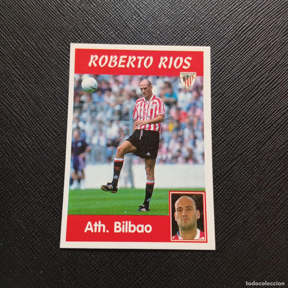 Cromos de F&uacute;tbol: 86 ROBERTO RIOS BILBAO PANINI 1997 1998 CROMO FUTBOL 97 98 - SIN PEGAR - A158 PG505 B