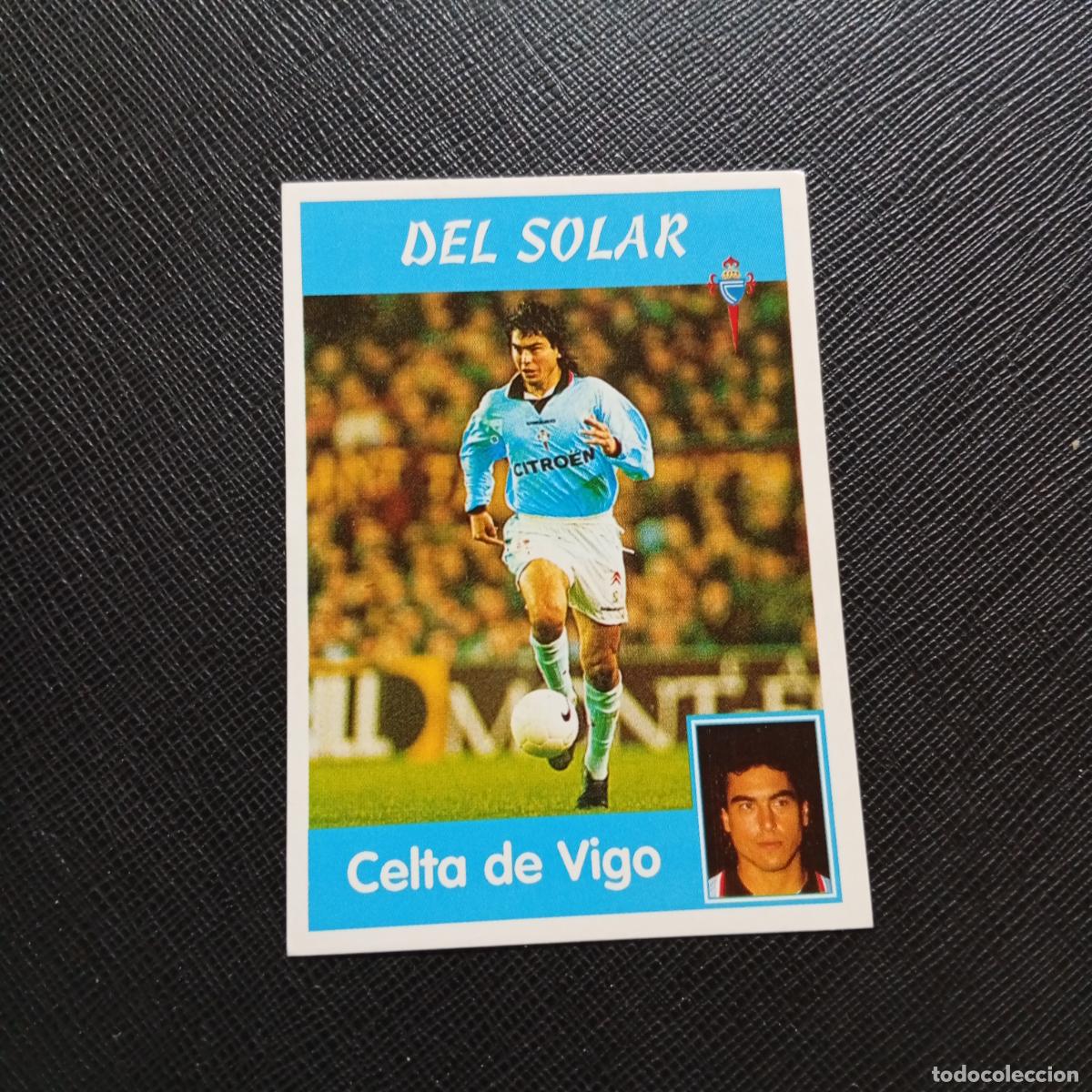 Cromos de F&uacute;tbol: 244 DEL SOLAR CELTA PANINI 1997 1998 CROMO FUTBOL 97 98 - SIN PEGAR - A158 PG505