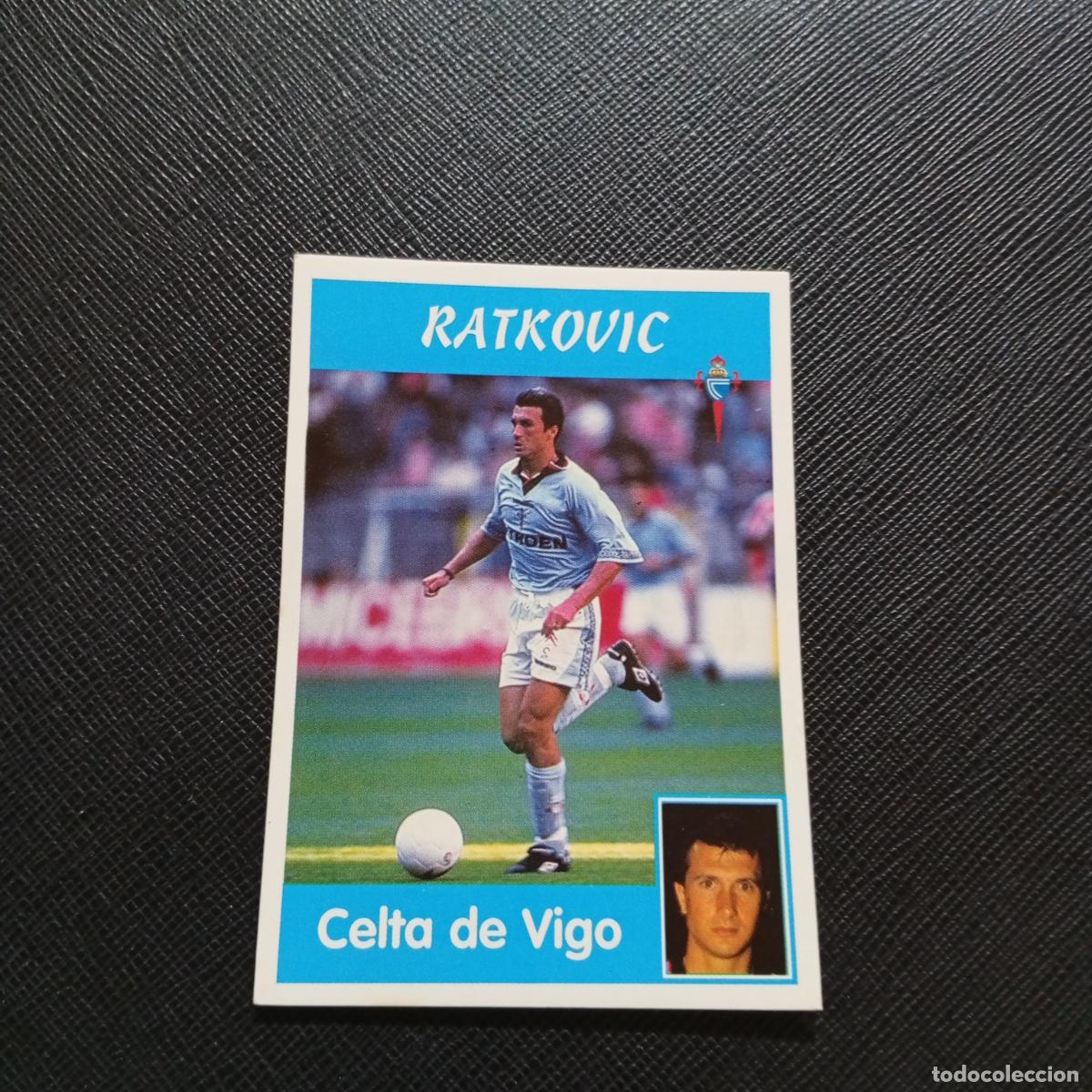 Cromos de F&uacute;tbol: 252 RATKOVIC CELTA PANINI 1997 1998 CROMO FUTBOL 97 98 - SIN PEGAR - A158 PG505