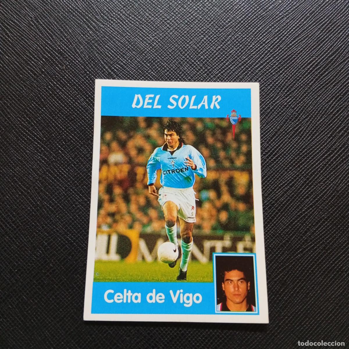 Cromos de F&uacute;tbol: 244 DEL SOLAR CELTA PANINI 1997 1998 CROMO FUTBOL 97 98 - SIN PEGAR - A158 PG505