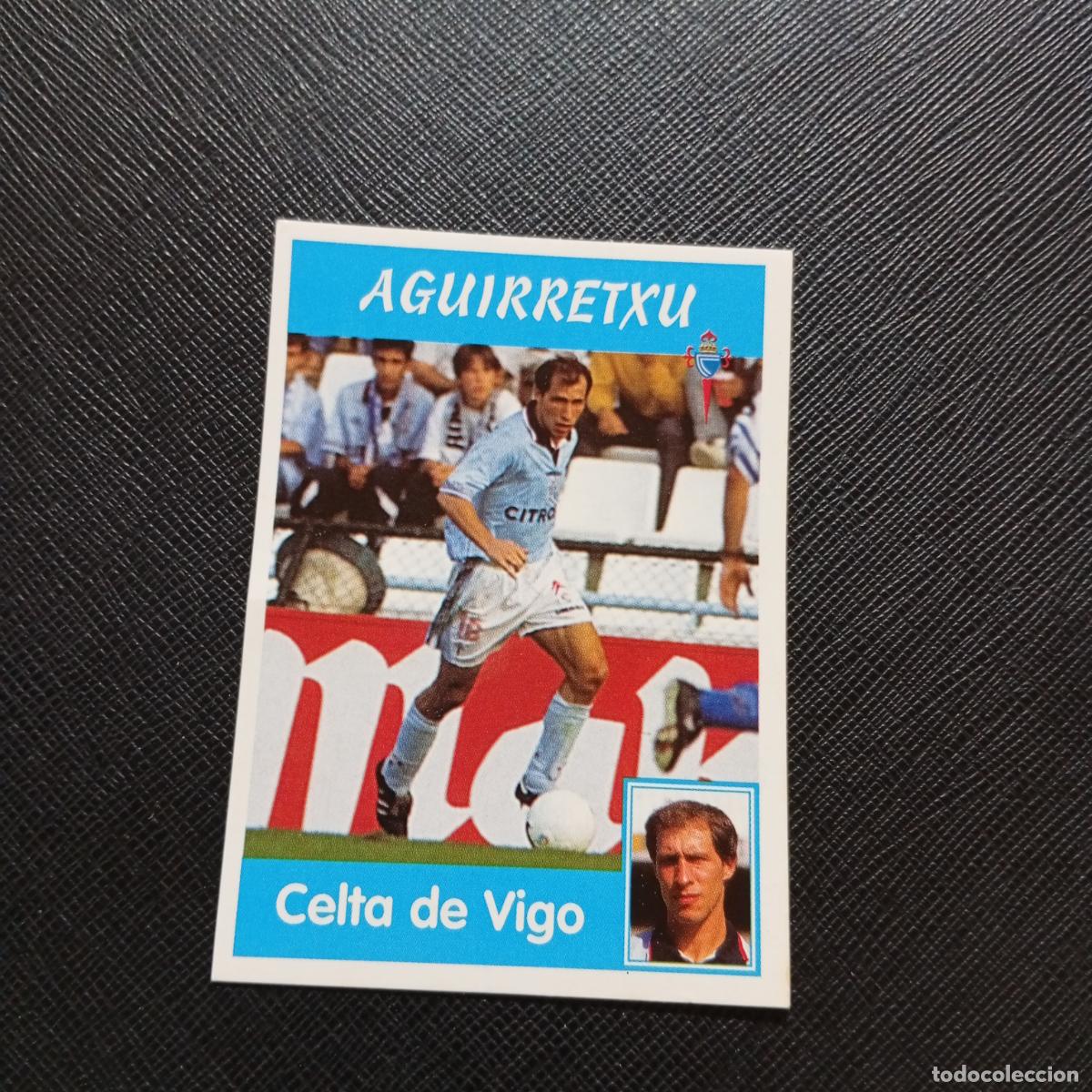 Cromos de F&uacute;tbol: 248 AGUIRRETXU CELTA PANINI 1997 1998 CROMO FUTBOL 97 98 - SIN PEGAR - A158 PG514