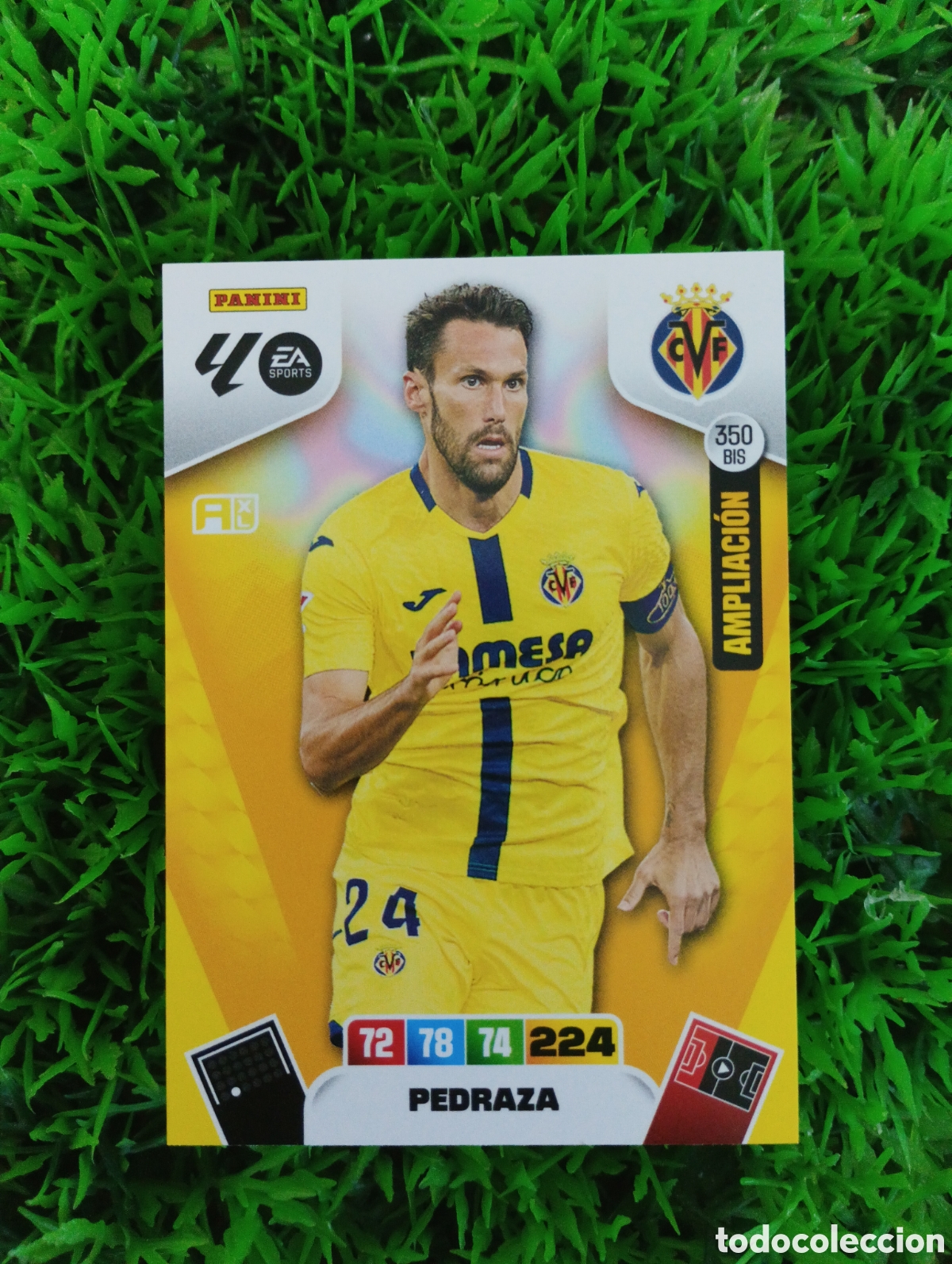 Cromos de F&uacute;tbol: Pedraza Villarreal AMPLIACION Adrenalyn 25-26 # 350 BiS