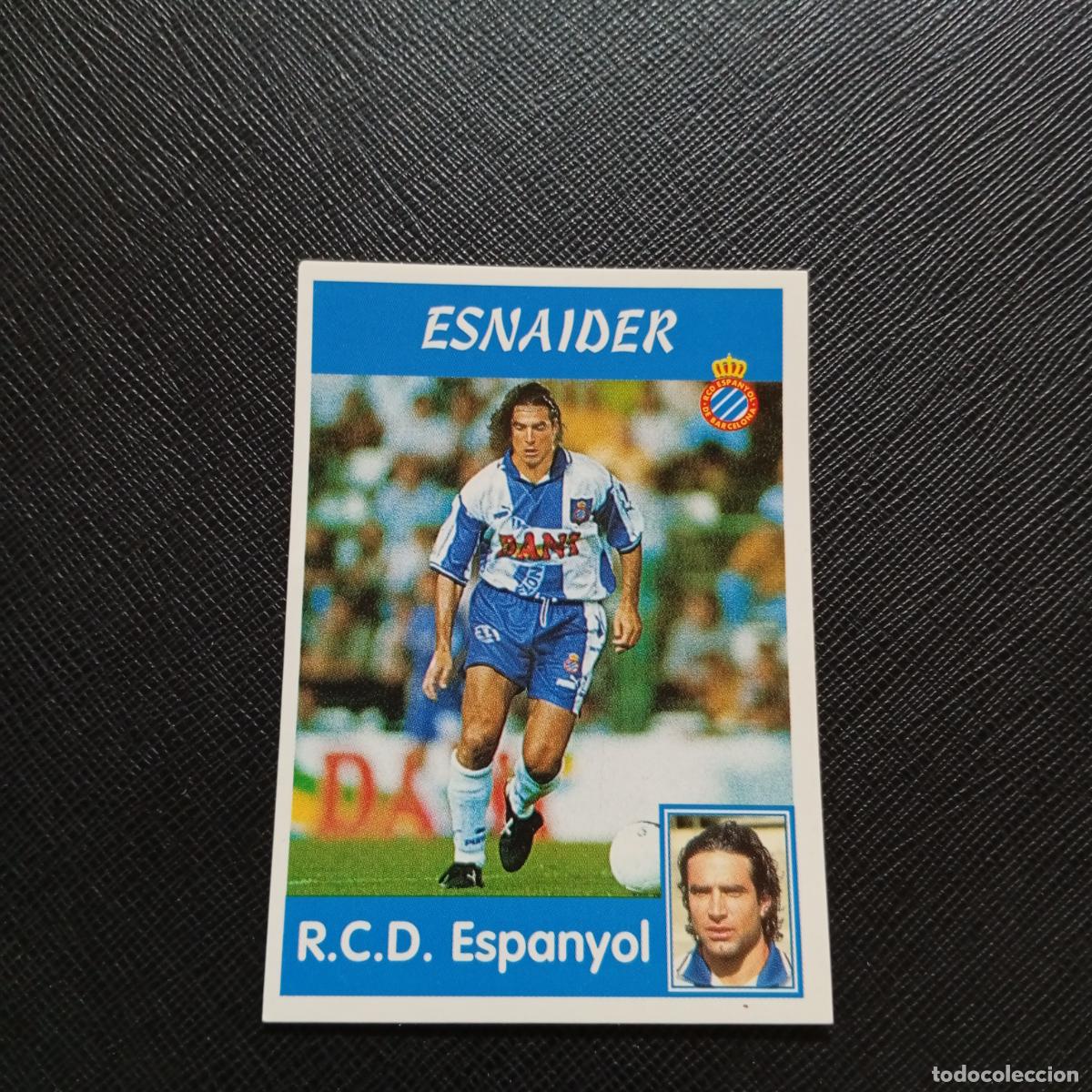 Cromos de F&uacute;tbol: 191 ESNAIDER ESPA&Ntilde;OL PANINI 1997 1998 CROMO FUTBOL 97 98 - SIN PEGAR - A158 PG514