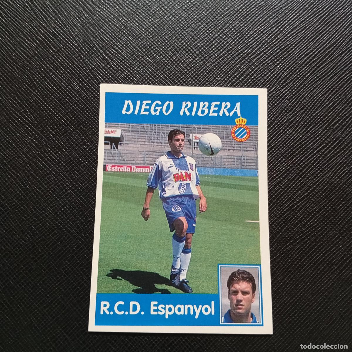 Cromos de F&uacute;tbol: 190A DIEGO RIBERA ESPA&Ntilde;OL PANINI 1997 1998 CROMO FUTBOL 97 98 - SIN PEGAR - A158 PG514