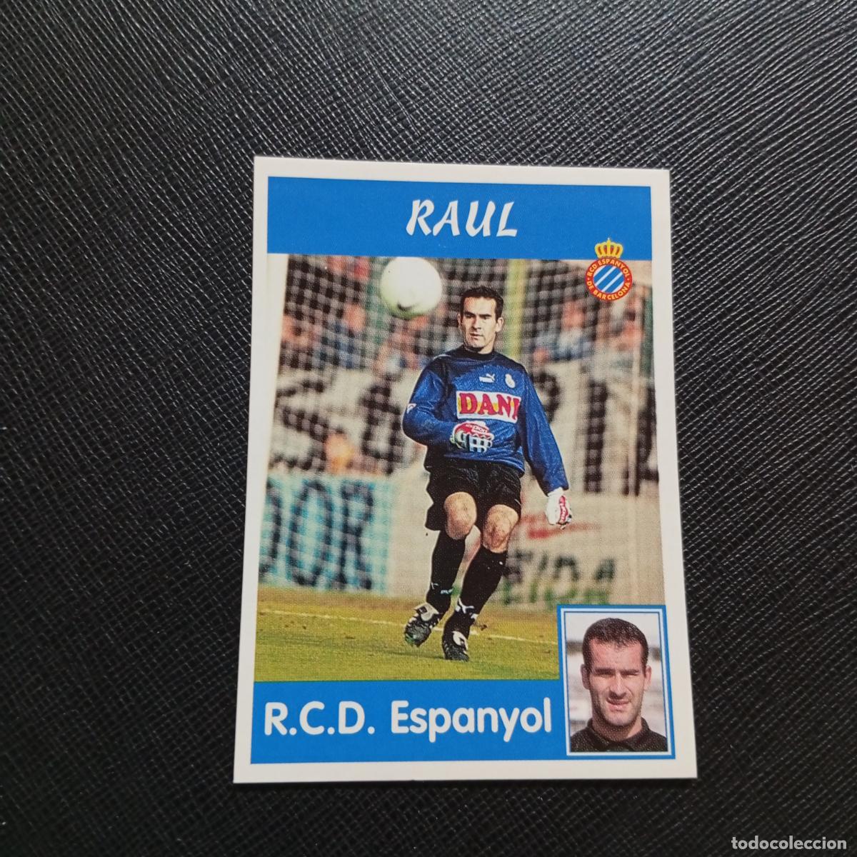 Cromos de F&uacute;tbol: 192 RAUL ESPA&Ntilde;OL PANINI 1997 1998 CROMO FUTBOL 97 98 - SIN PEGAR - A158 PG523 B