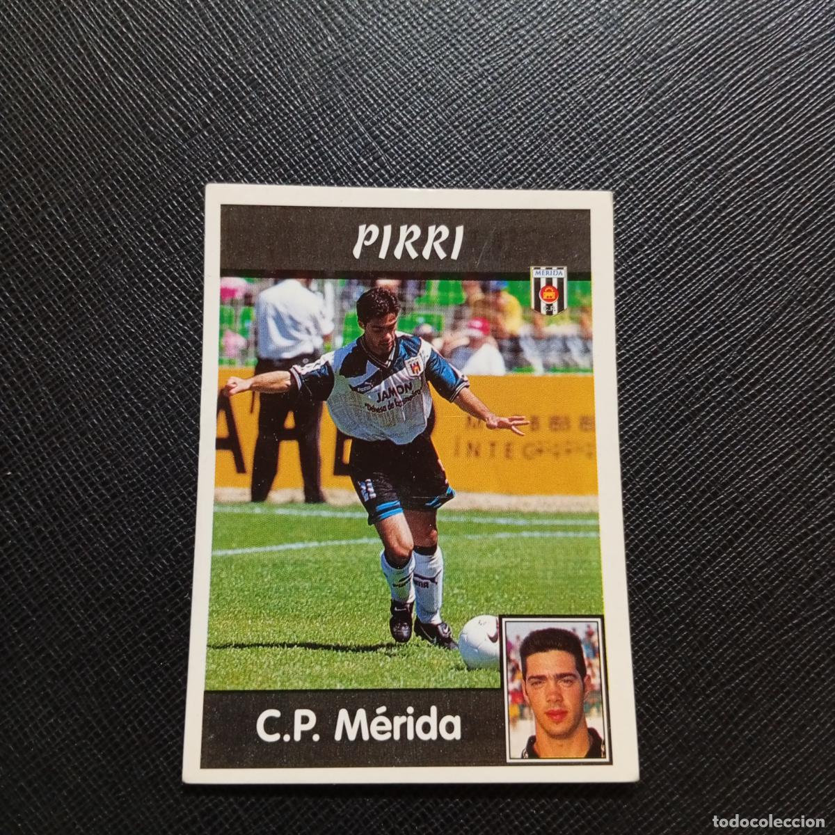 Cartes &agrave; collectionner de Football: 283 PIRRI MERIDA PANINI 1997 1998 CROMO FUTBOL 97 98 - SIN PEGAR - A158 PG523