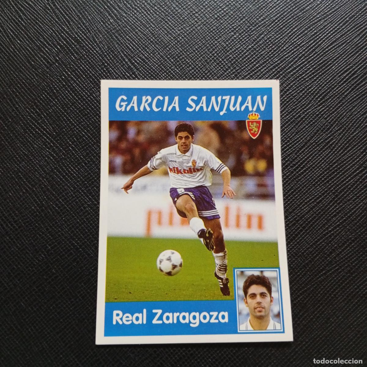 Cromos de F&uacute;tbol: 219 GARCIA SANJUAN ZARAGOZA PANINI 1997 1998 CROMO FUTBOL 97 98 - SIN PEGAR - A158 PG523