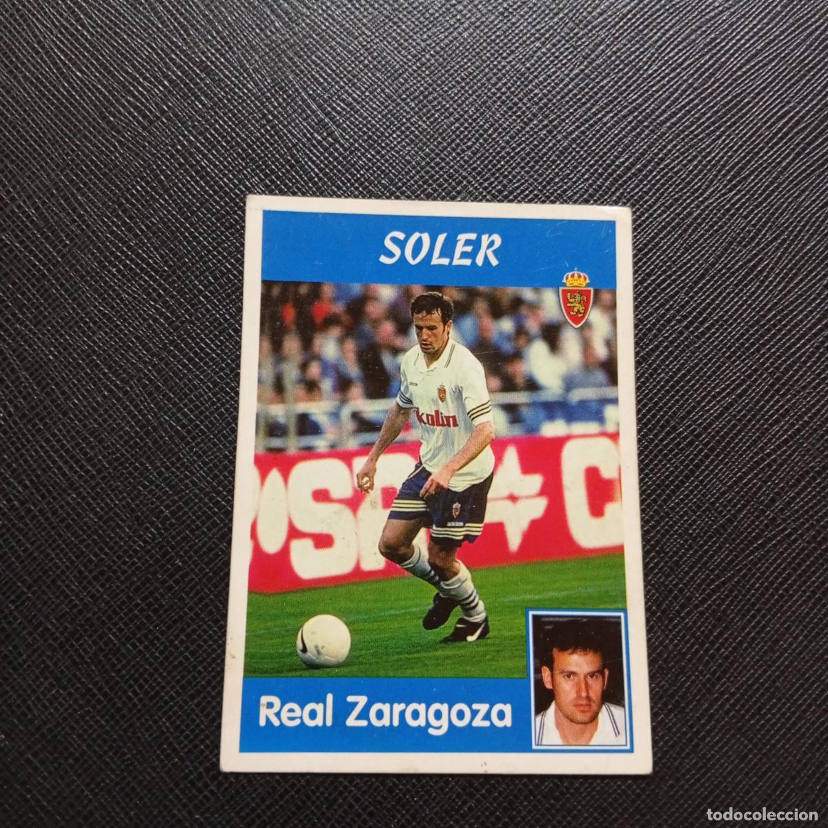 Cromos de F&uacute;tbol: 215 SOLER ZARAGOZA PANINI 1997 1998 CROMO FUTBOL 97 98 - SIN PEGAR - A158 PG523