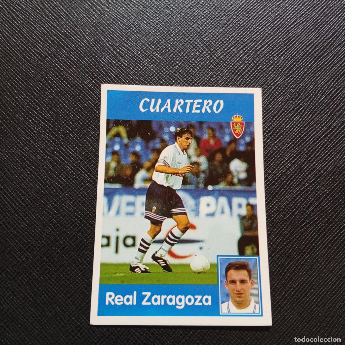 Fu&szlig;ball-Sticker: 213 CUARTERO ZARAGOZA PANINI 1997 1998 CROMO FUTBOL 97 98 - SIN PEGAR - A158 PG523 B