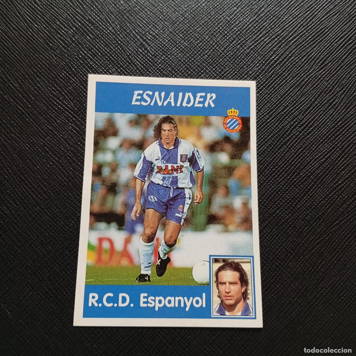 Cromos de F&uacute;tbol: 191 ESNAIDER ESPA&Ntilde;OL PANINI 1997 1998 CROMO FUTBOL 97 98 - SIN PEGAR - A158 PG532