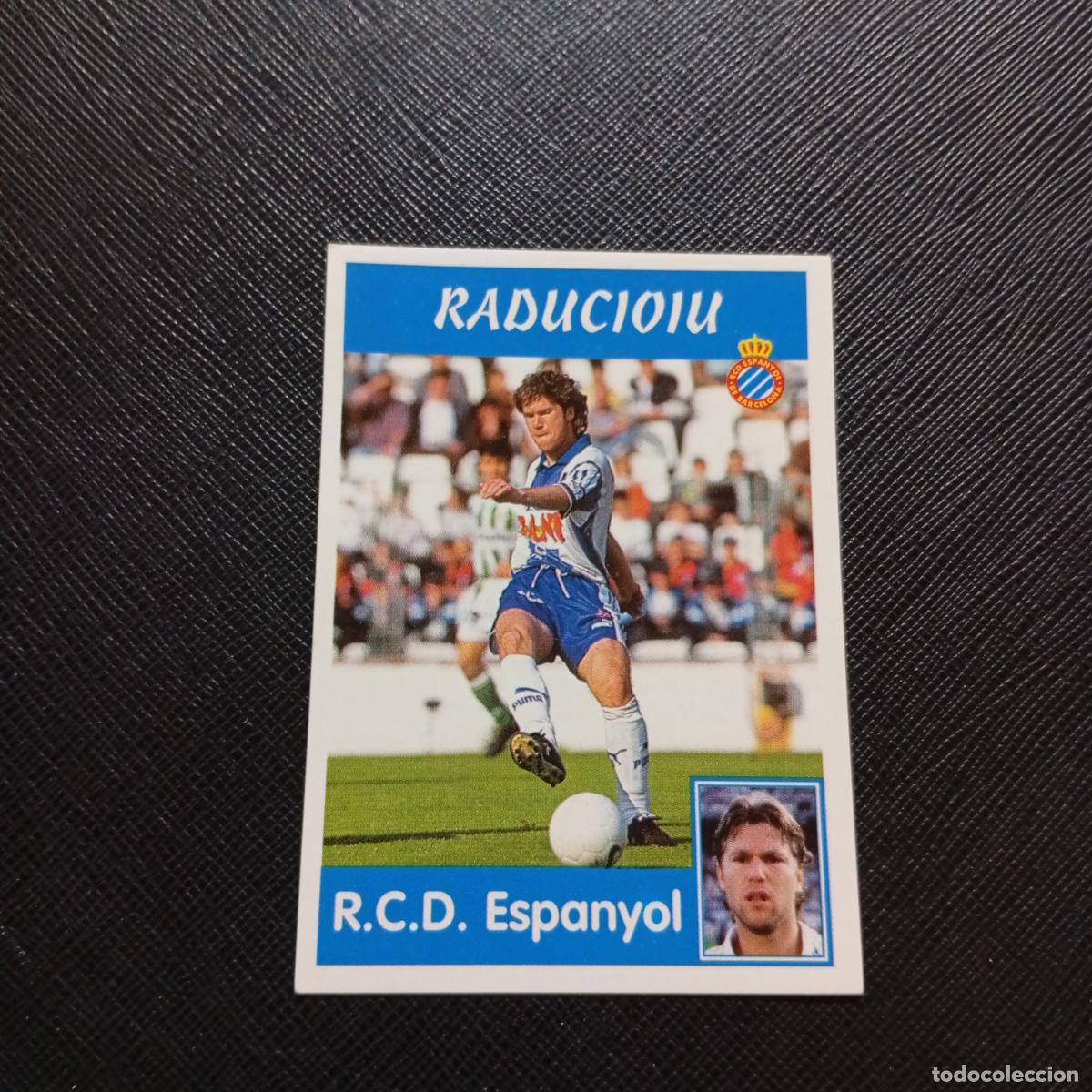 Cromos de F&uacute;tbol: 190 RADUCIOIU ESPA&Ntilde;OL PANINI 1997 1998 CROMO FUTBOL 97 98 - SIN PEGAR - A158 PG532