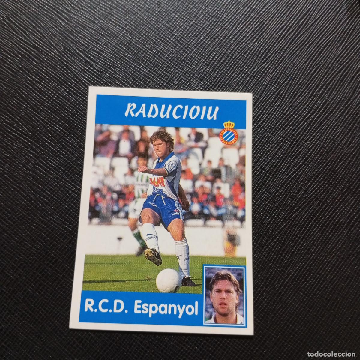 Cromos de F&uacute;tbol: 190 RADUCIOIU ESPA&Ntilde;OL PANINI 1997 1998 CROMO FUTBOL 97 98 - SIN PEGAR - A158 PG532 B